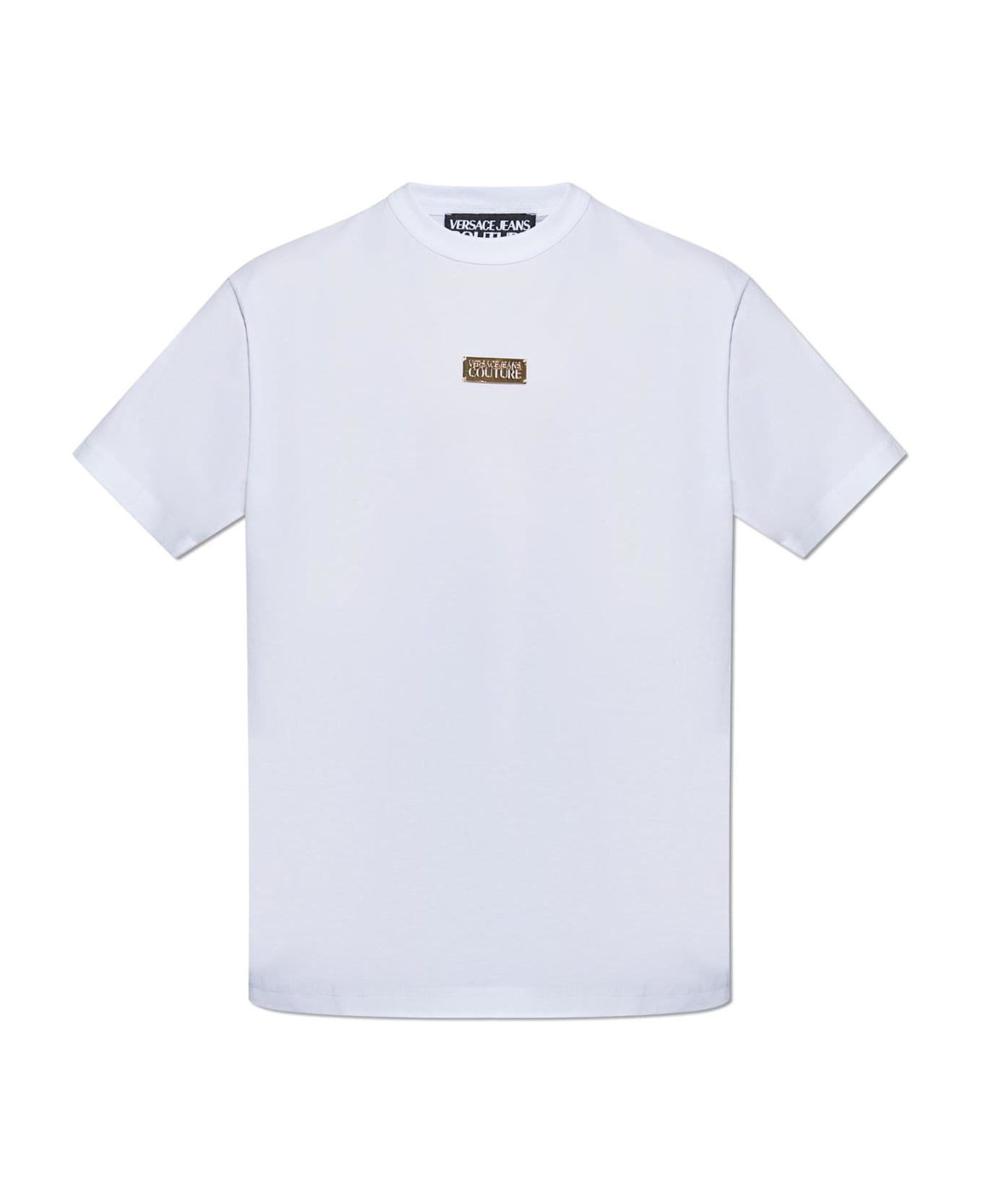 Versace Jeans Couture T-shirt With Logo - WHITE