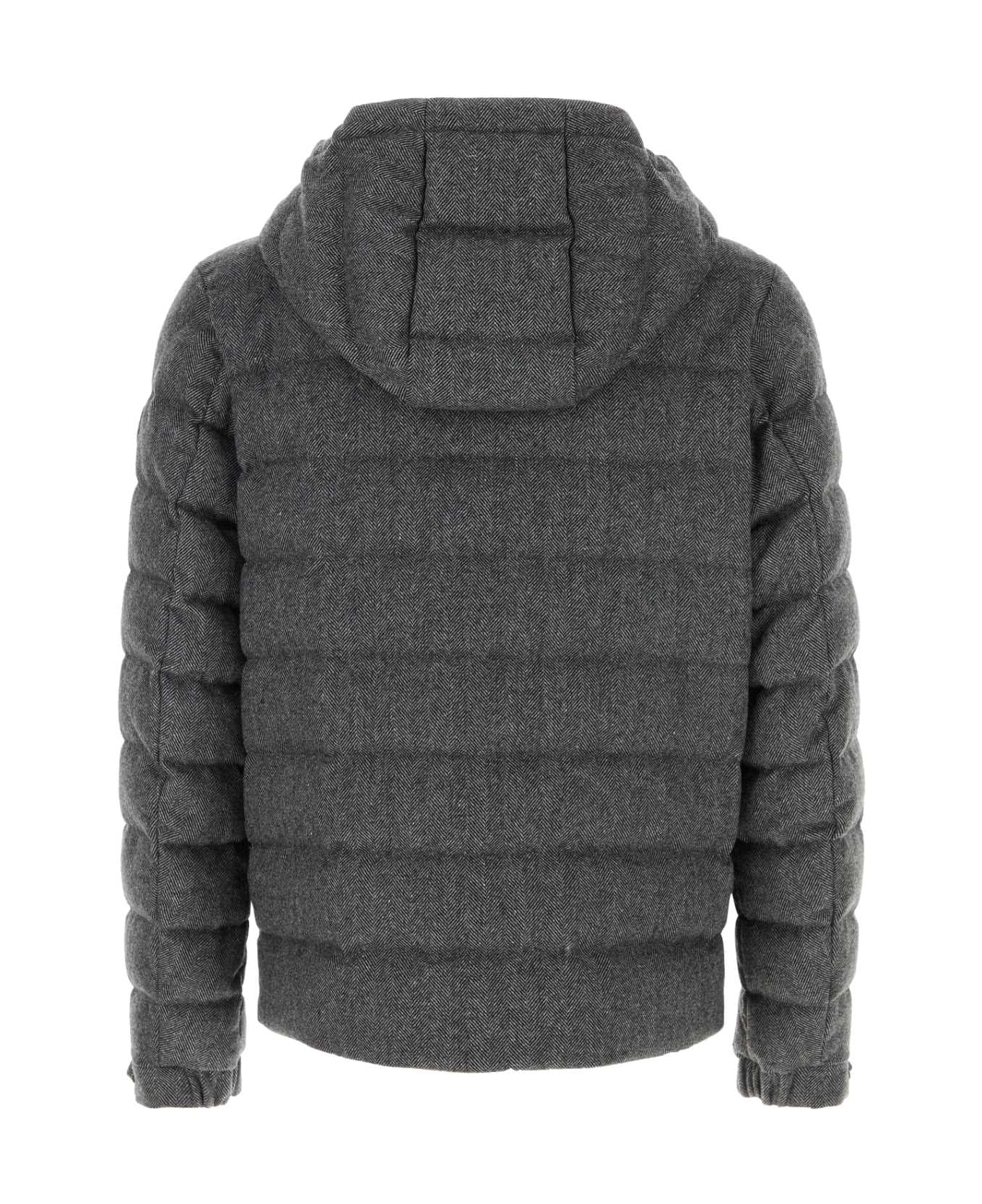 Moncler Embroidered Wool Blend Arneb Down Jacket - F99