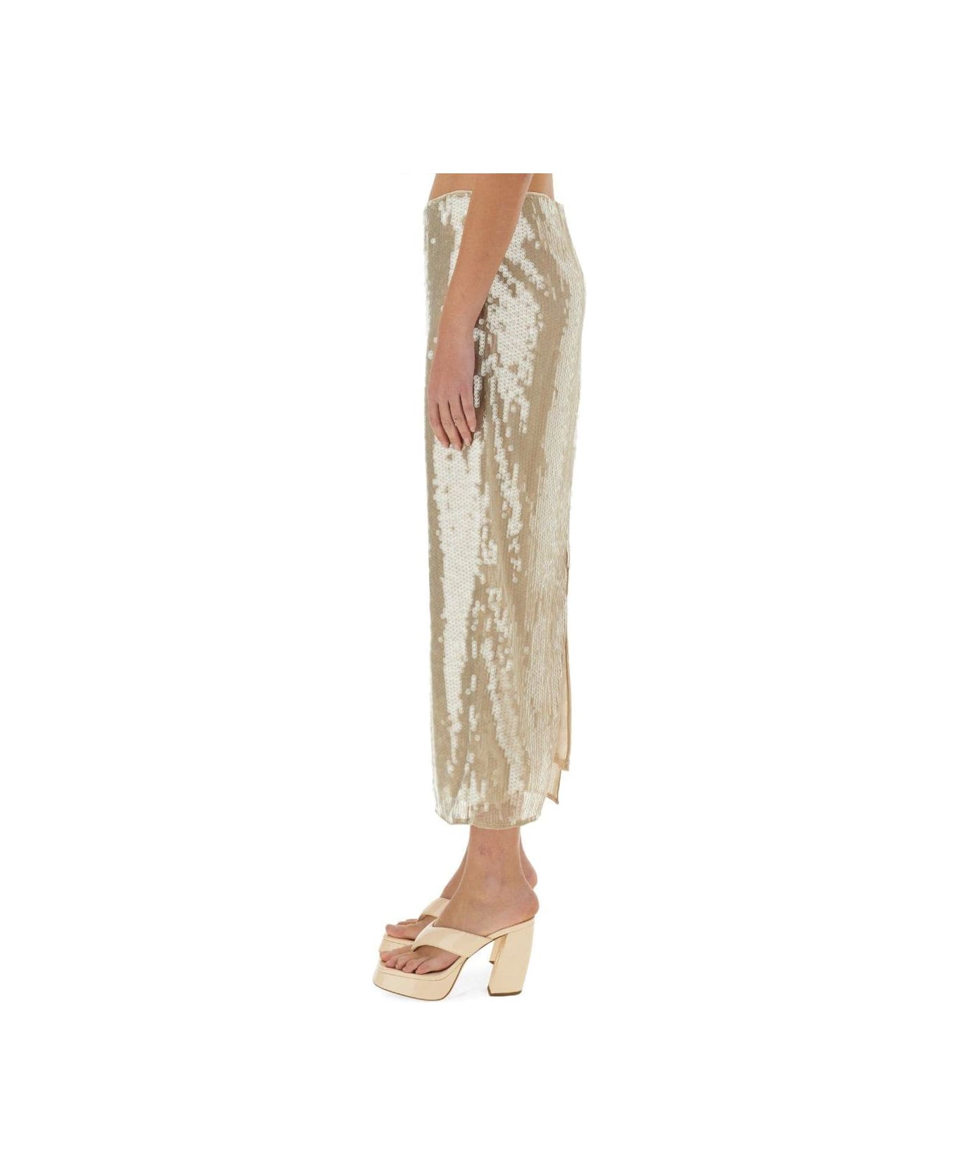 STAUD Casey Skirt - Avorio
