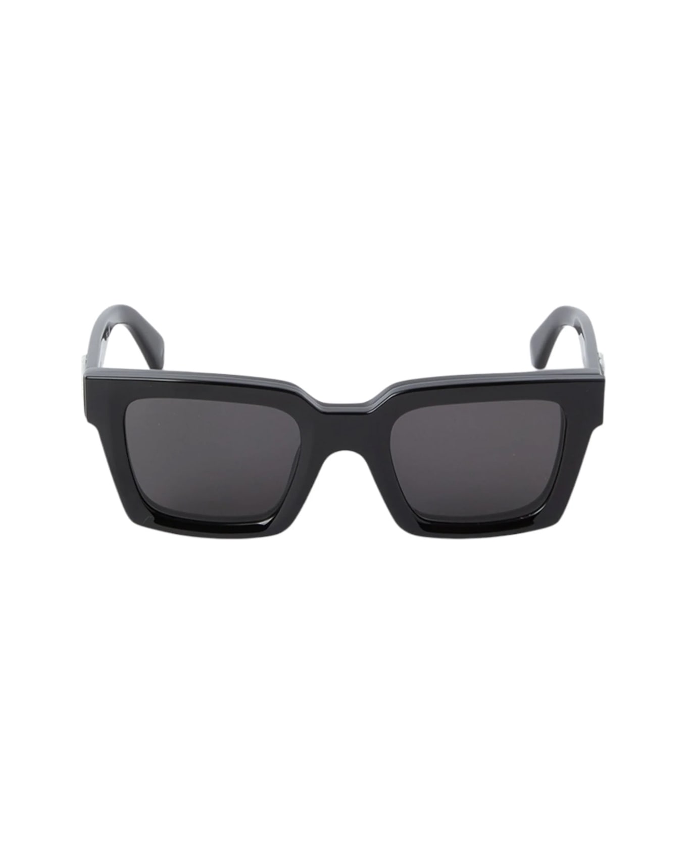 Off-White Oeri14c Clip On 1007 Black Dark Grey Glasses - Nero