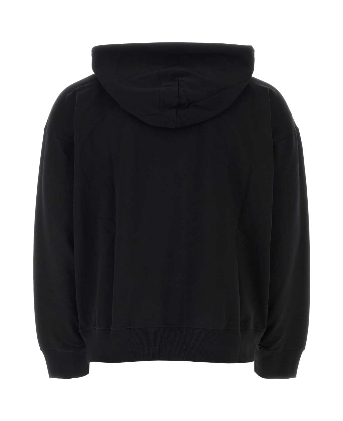 Versace Jeans Couture Black Cotton Sweatshirt - 899 フリース