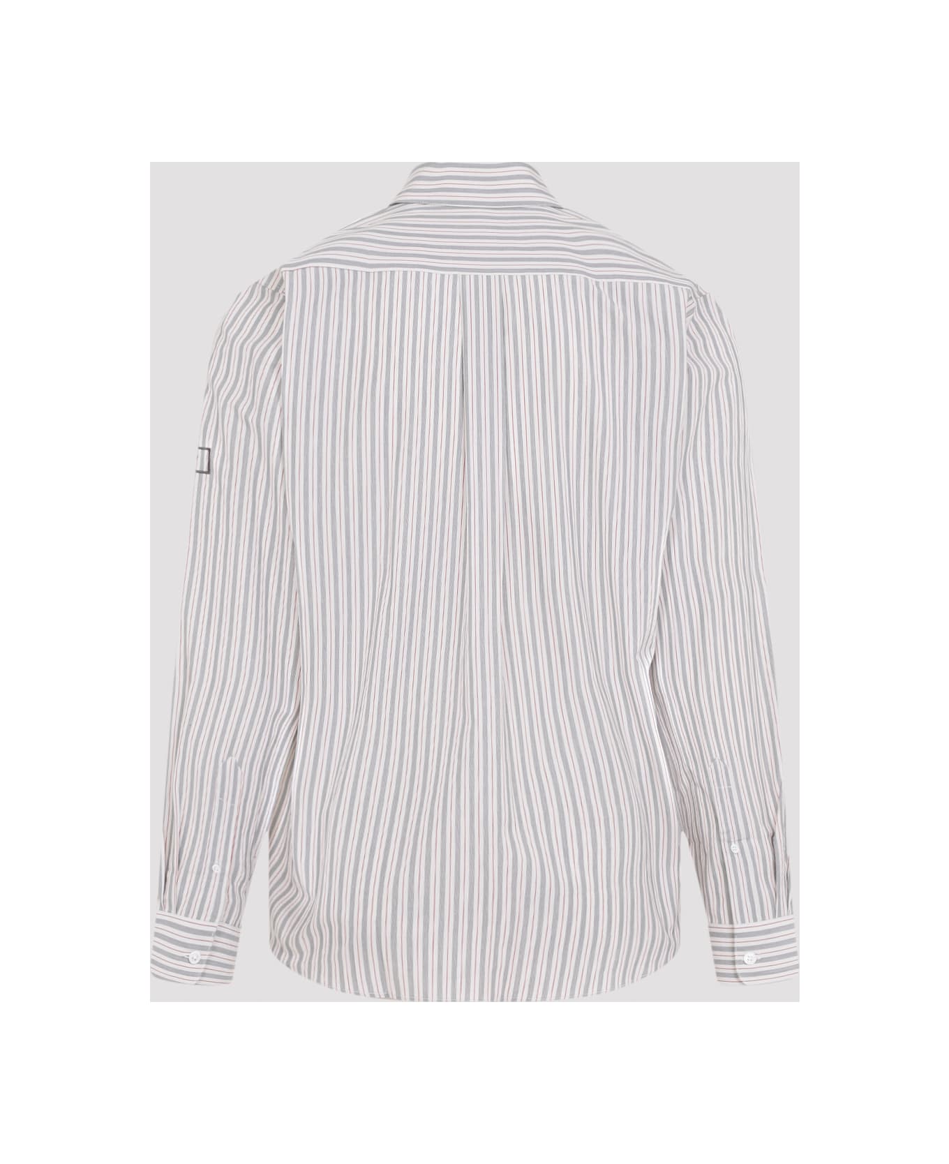 Martine Rose Martin Rose Classic Shirt - Redwht Red White