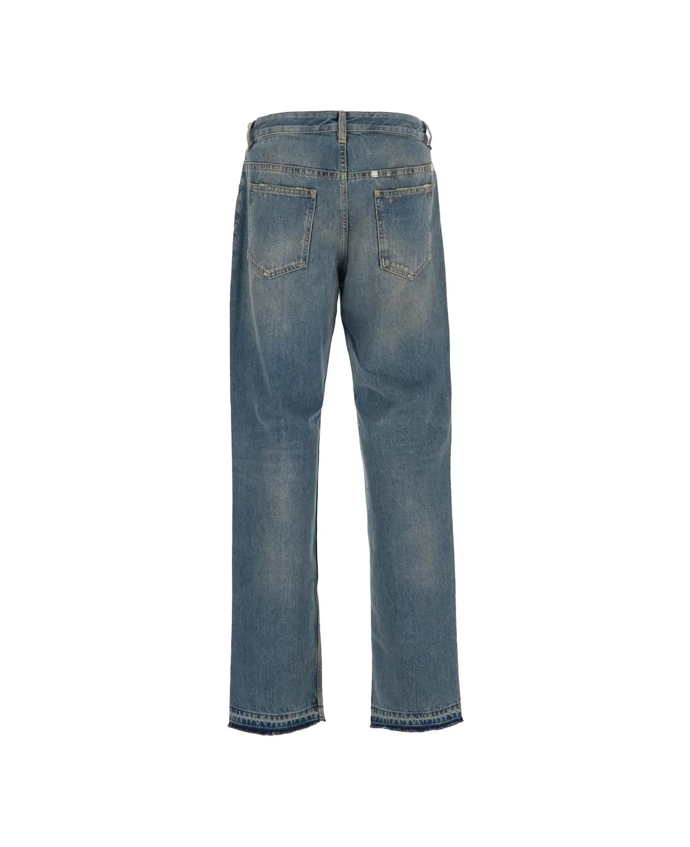 Givenchy Straight Fit Denim Jeans - Blue