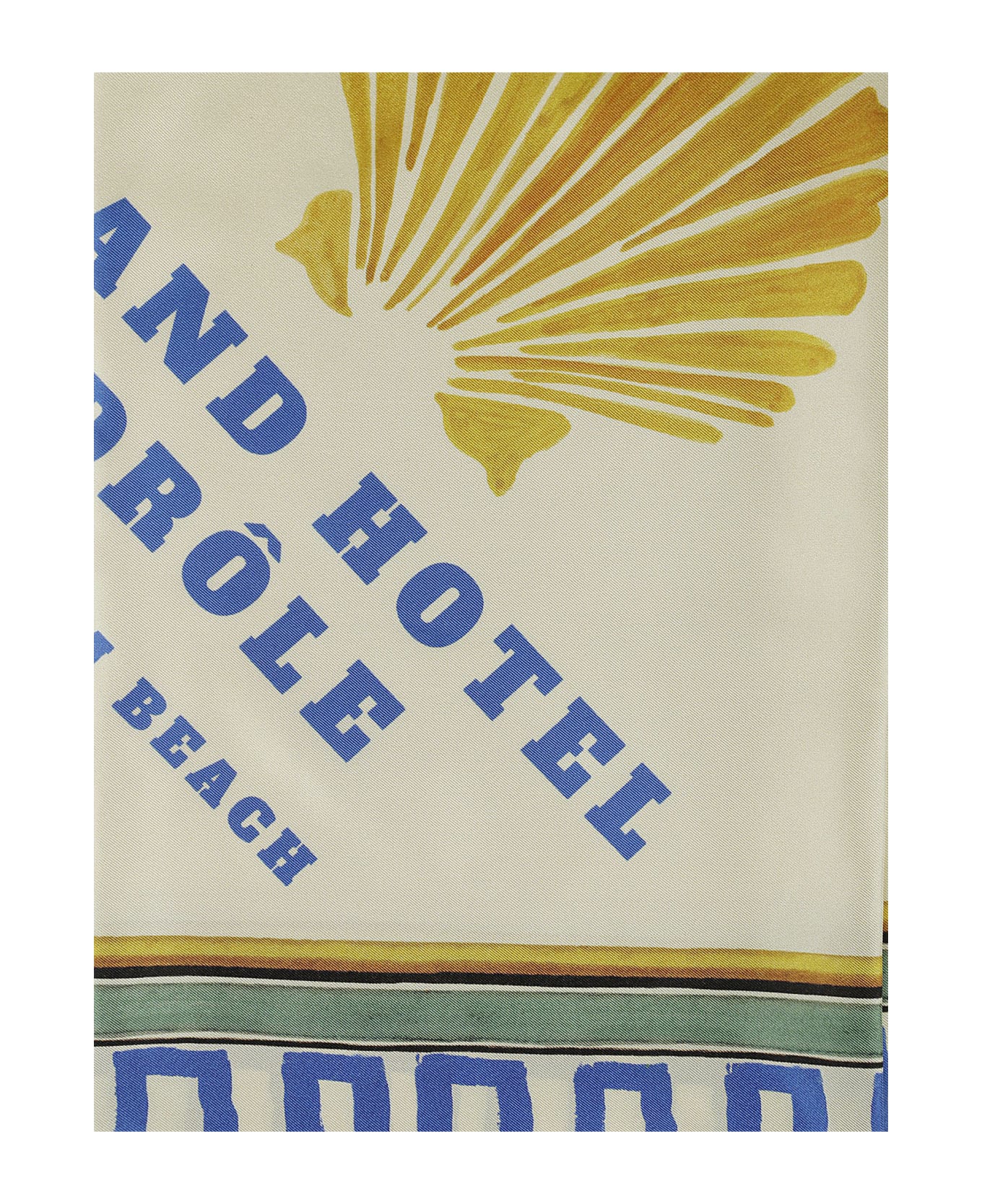 Drôle de Monsieur Le Foulard Hotel - Cm Cream スカーフ