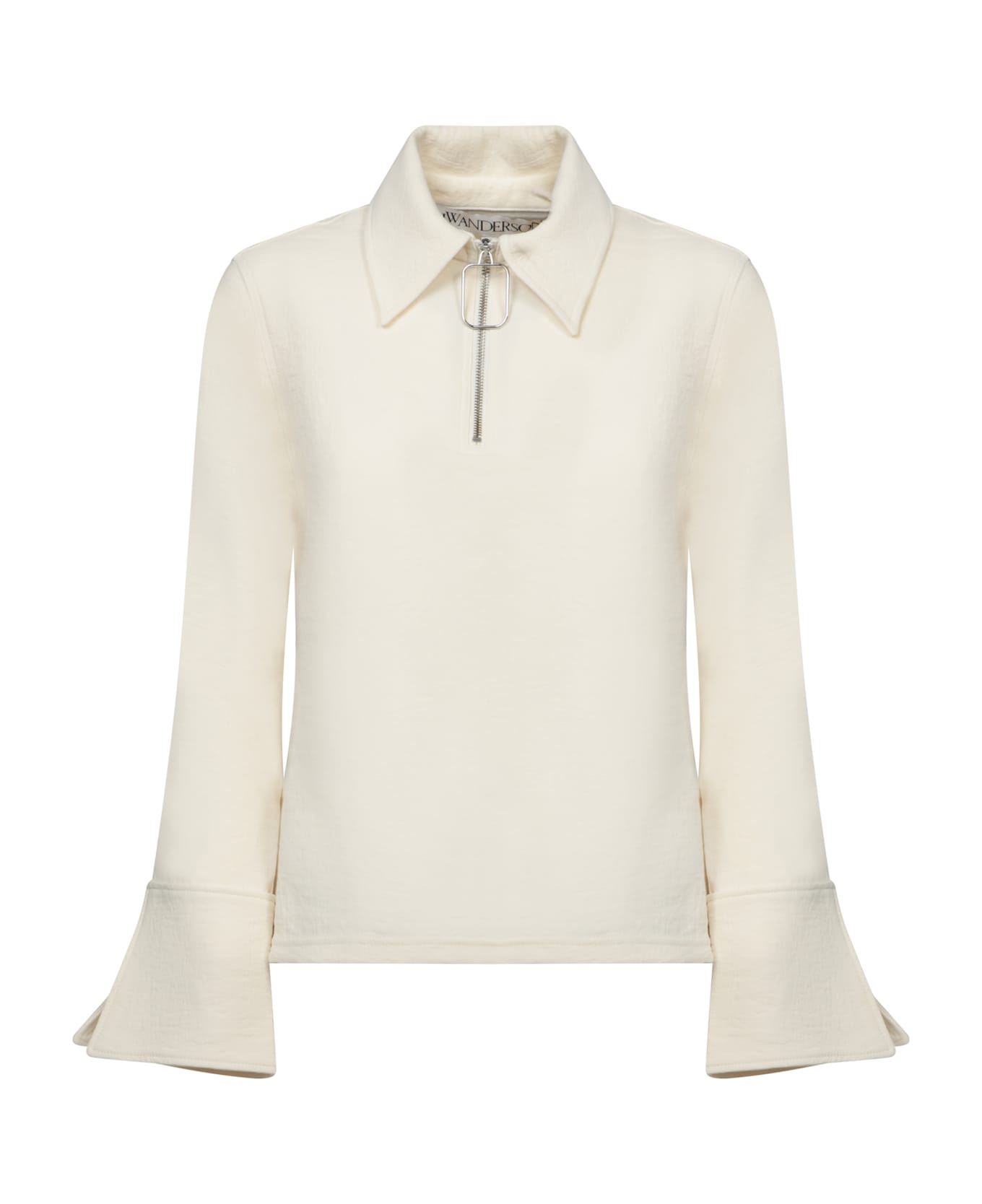 J.W. Anderson Wire Puller Henley Top - Off White