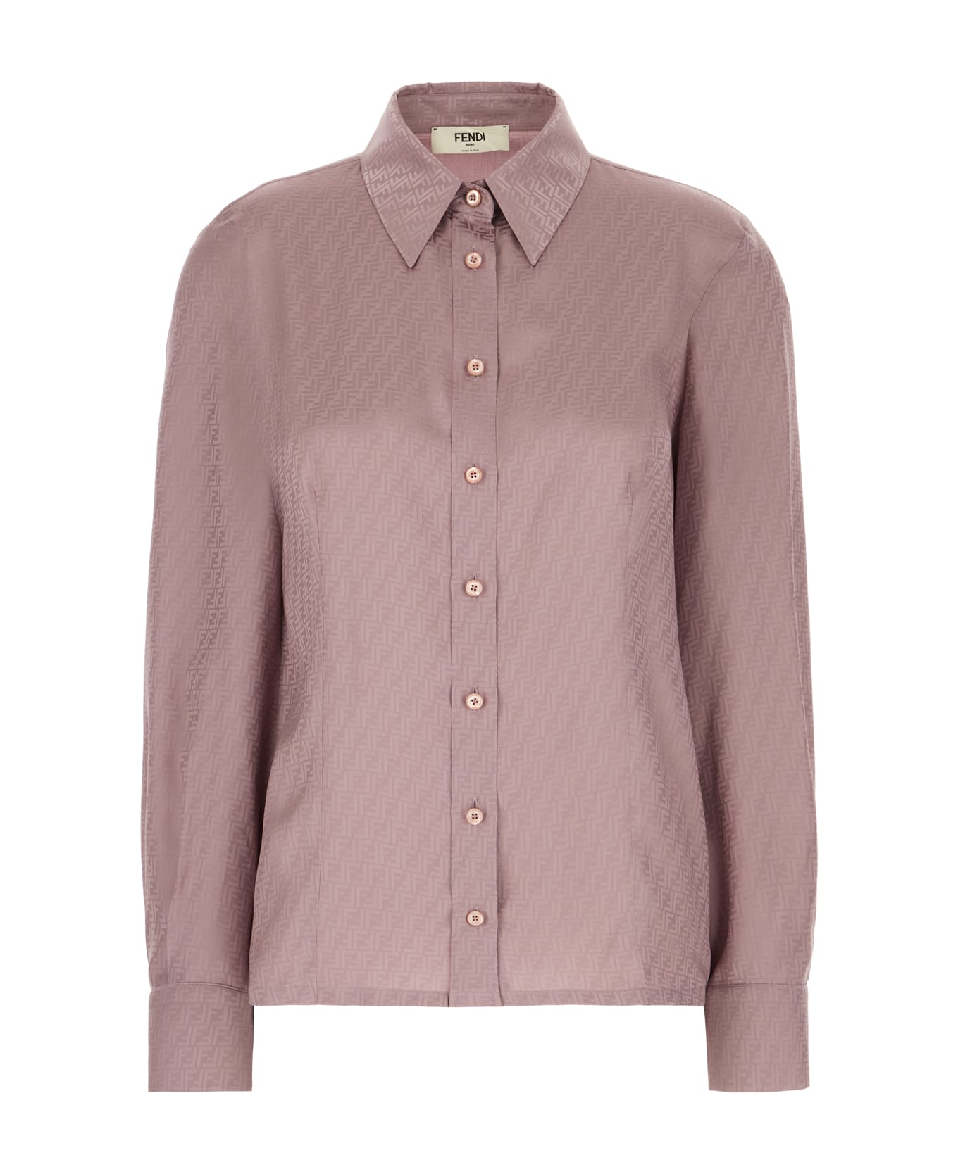 Fendi Mauve Silk Shirt - MAUVE24