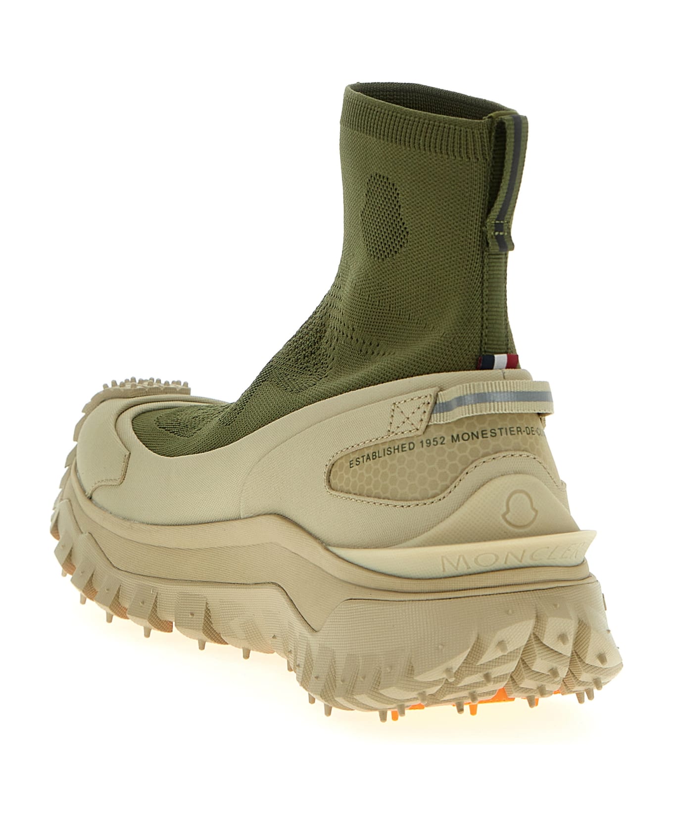 Moncler 'trailgrip Knit' Sneakers - Green スニーカー