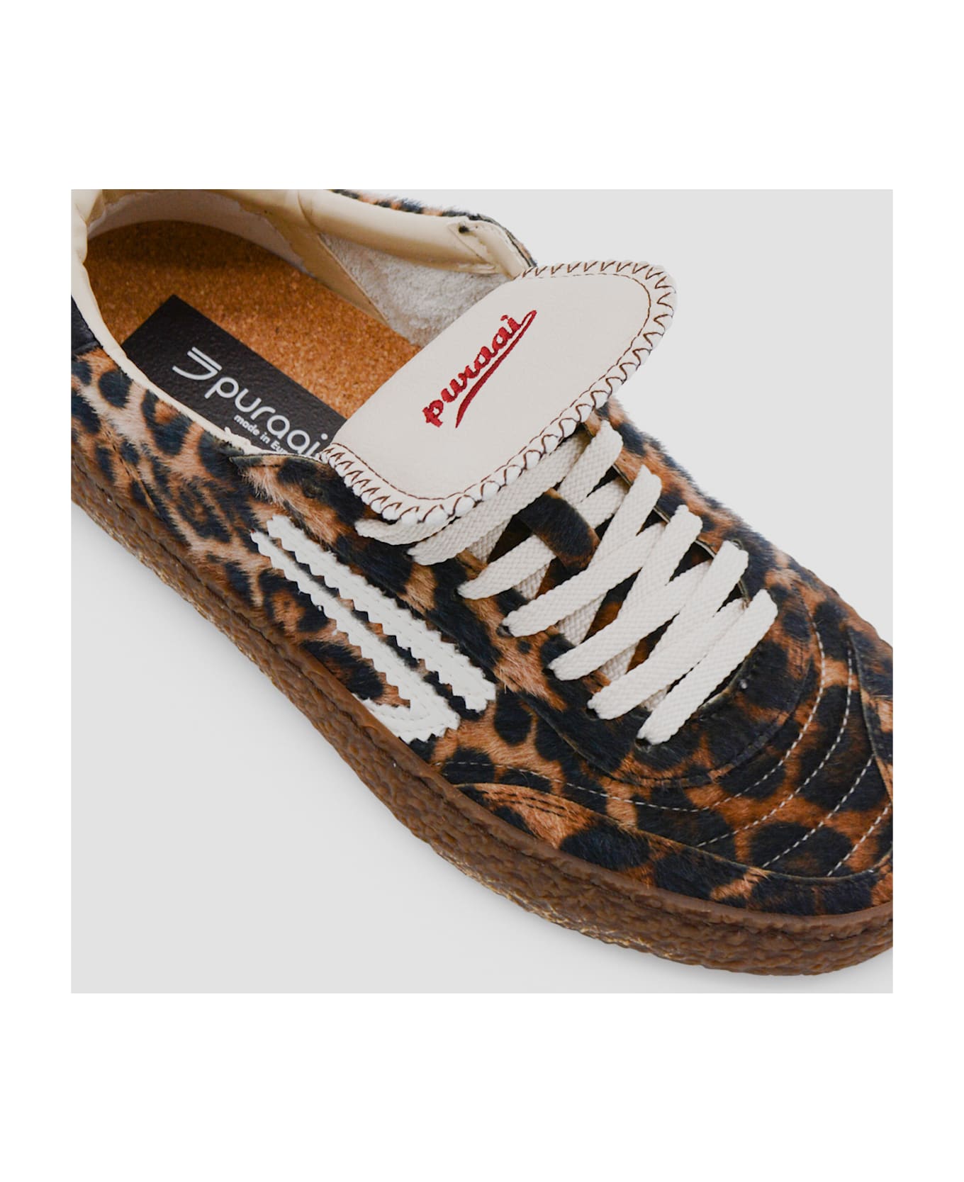 Puraai Multicolor Sneakers - Brown