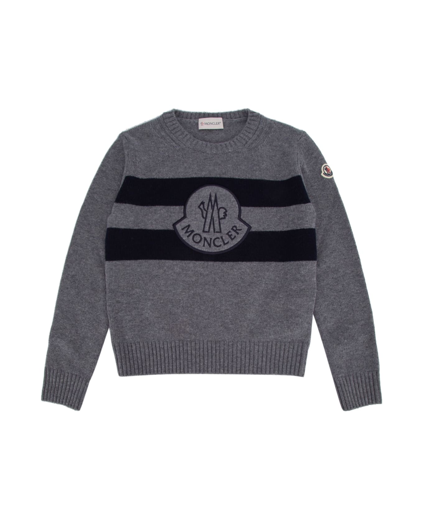 Moncler Crew Neck - Grey