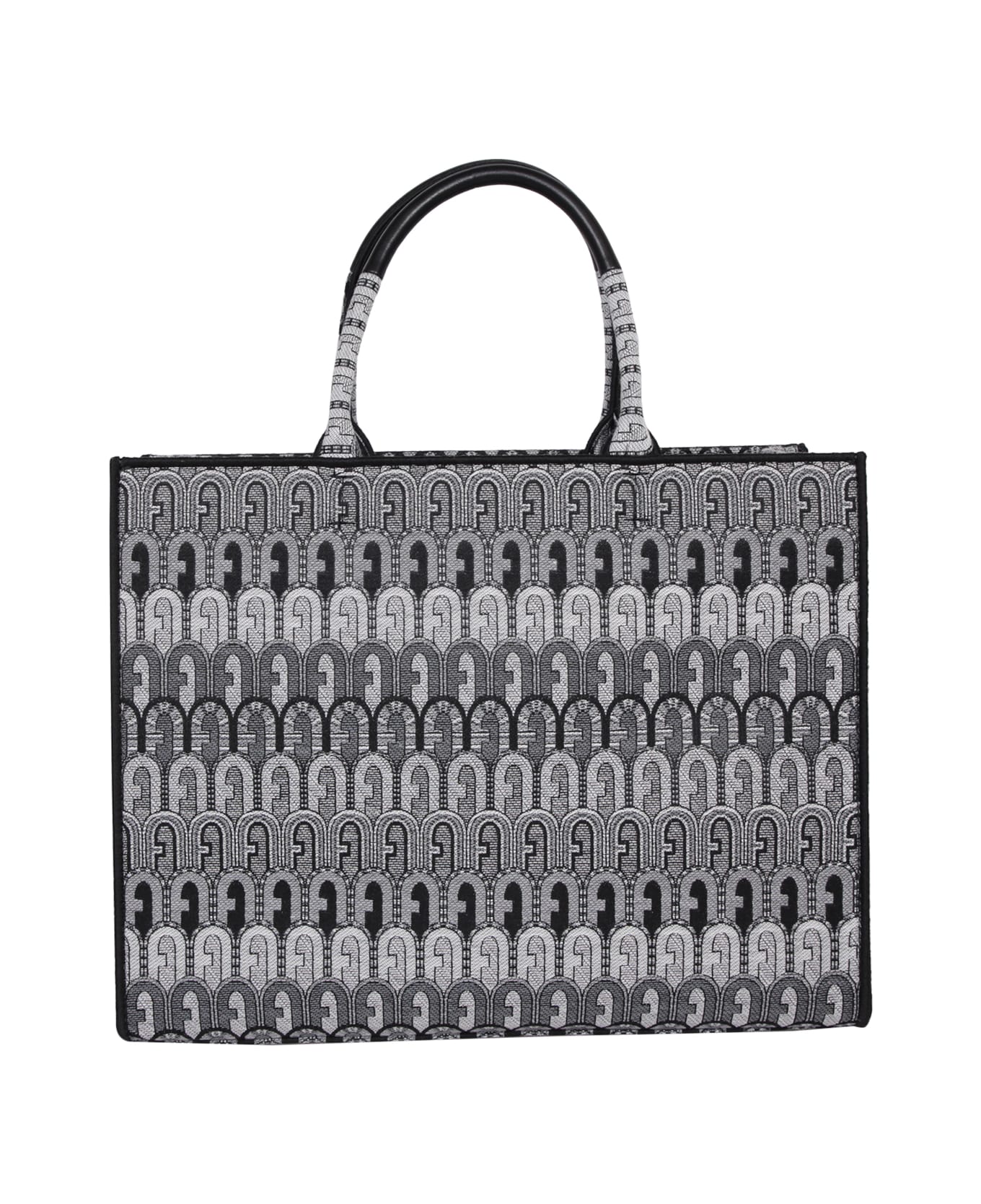 Furla 'opportunity L' Shopping Bag - Grey
