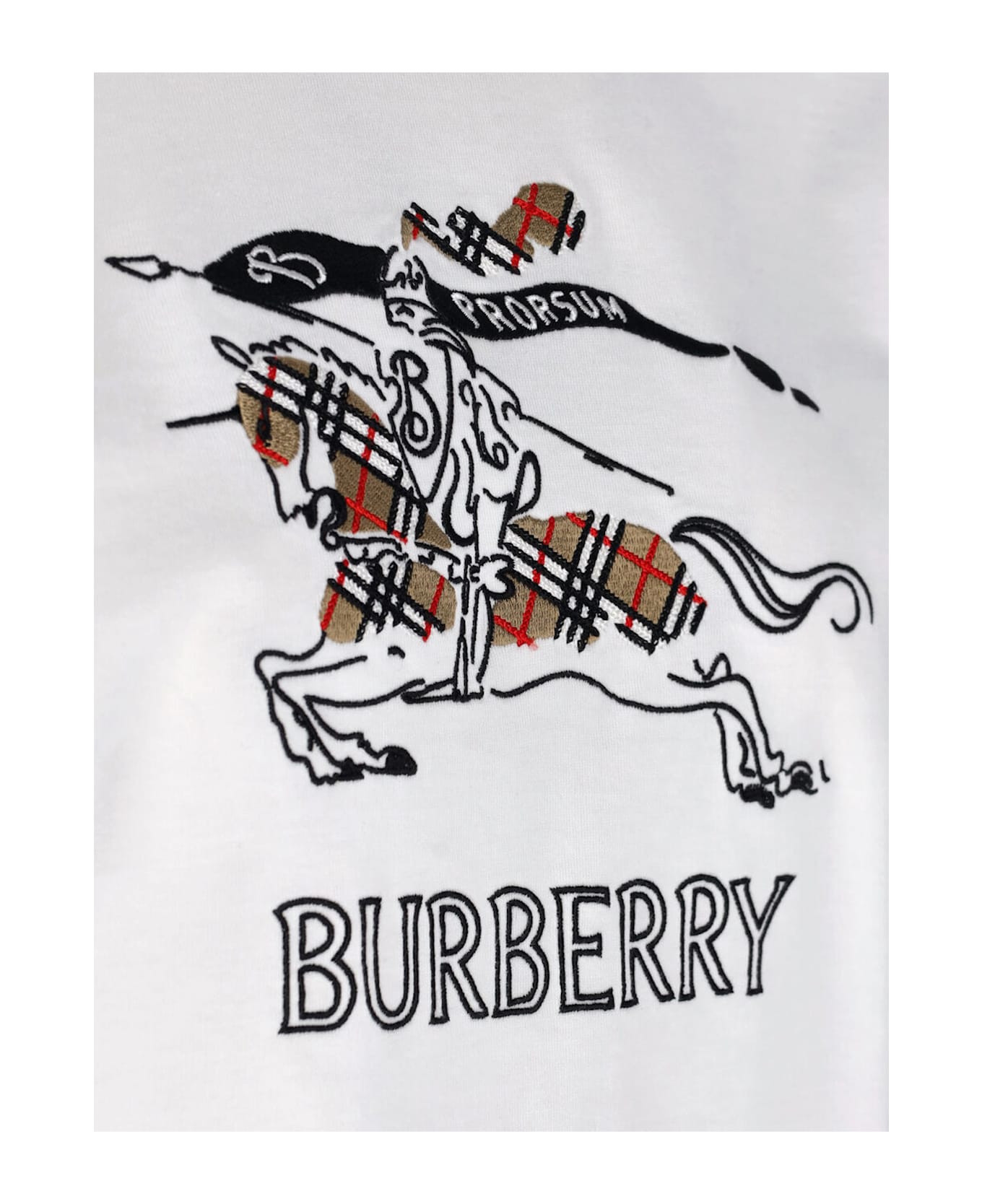 Burberry 'ekd' T-shirt - White