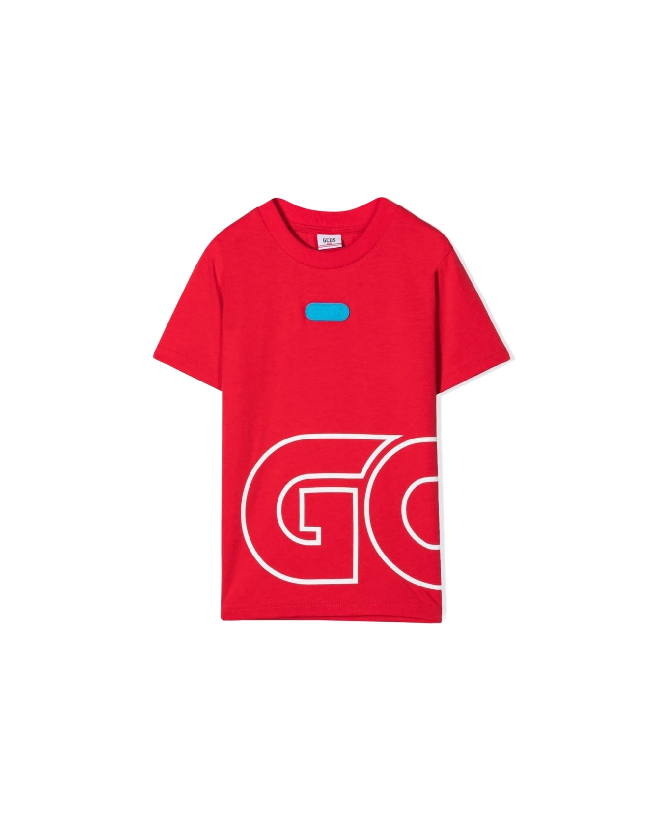 GCDS Jersey T-shirt Boy - RED