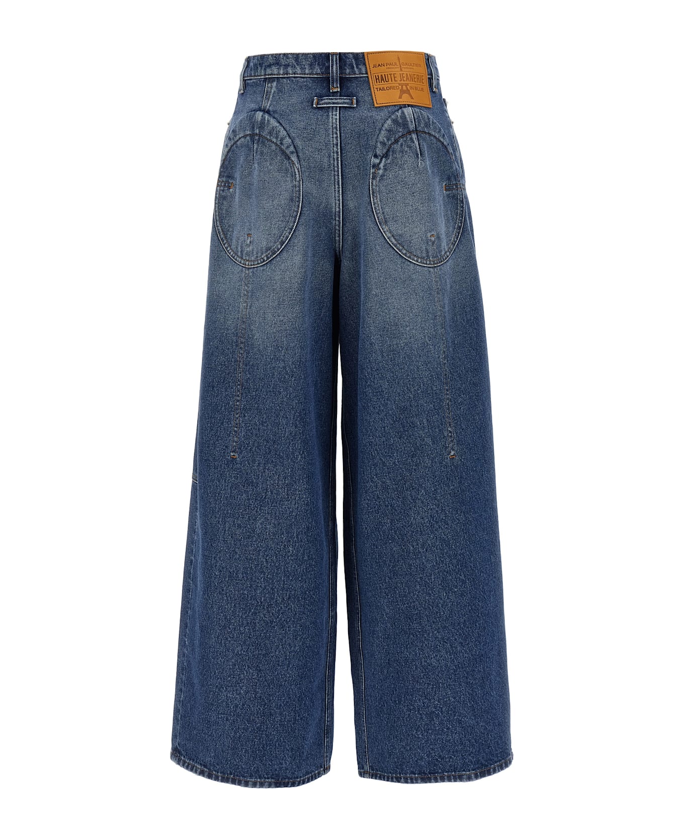 Jean Paul Gaultier Wide Jeans - Blue