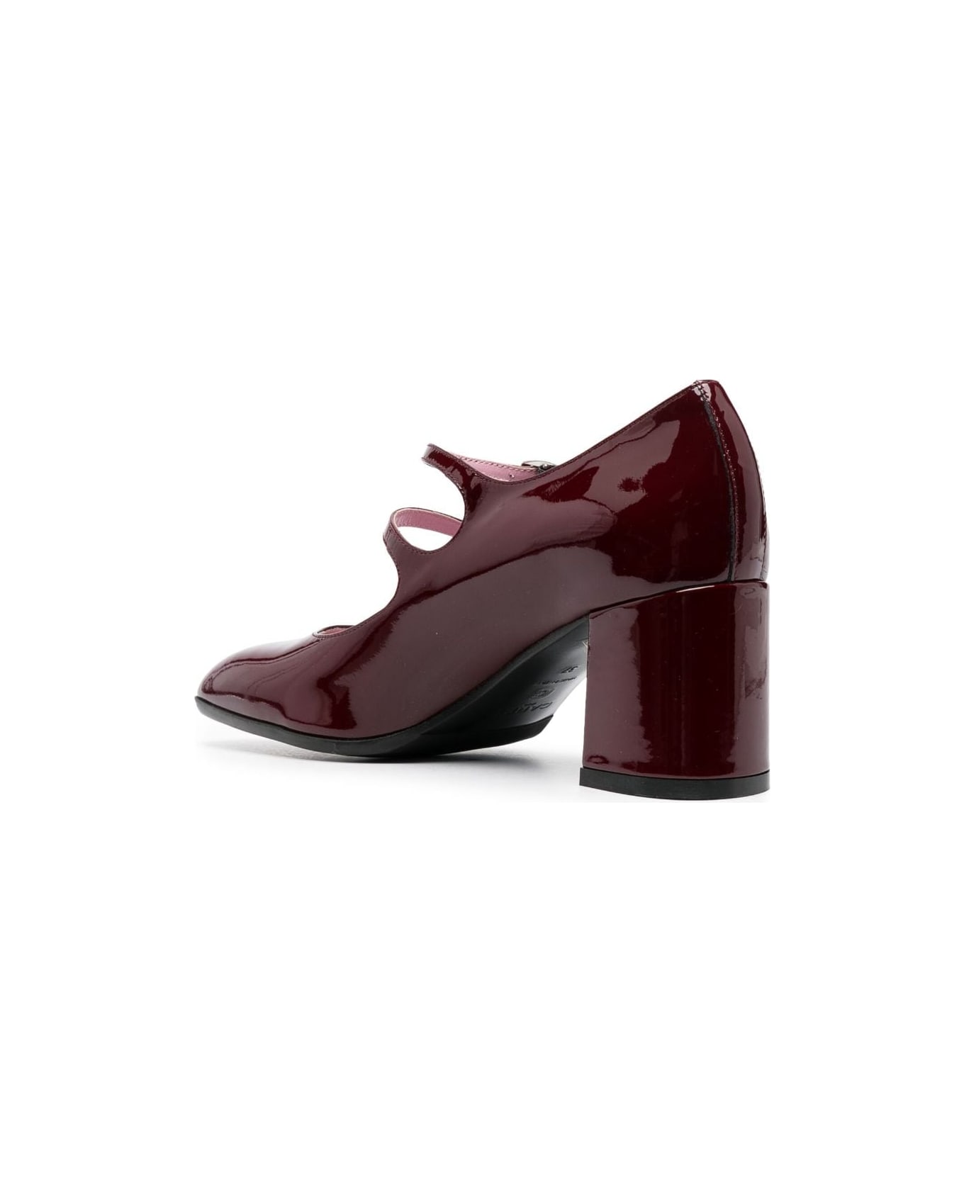 Carel Alice Patent Leather Pumps - Bordeaux