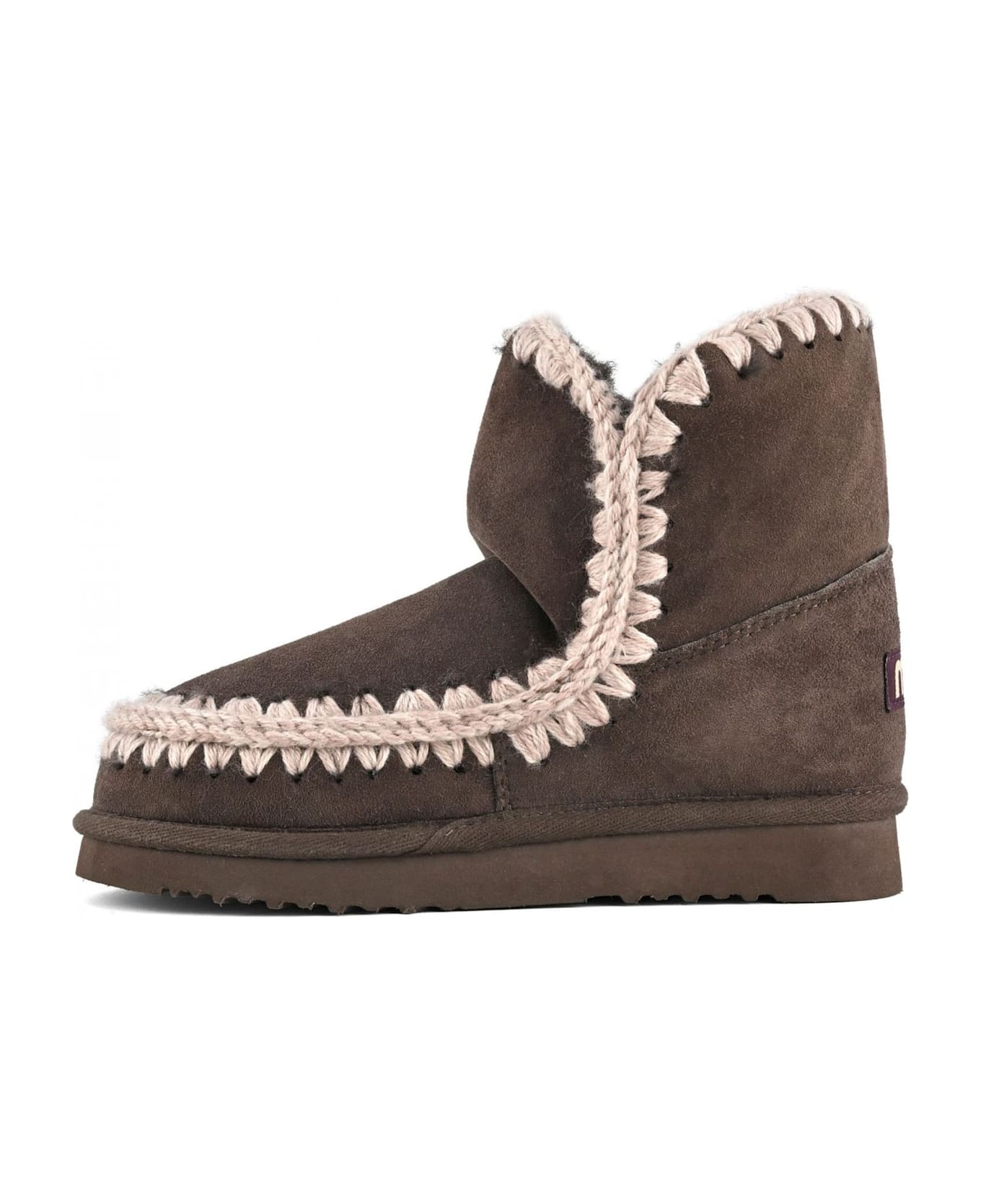 Mou Brown Double-face Sheepskin Eskimo 18 - Brown