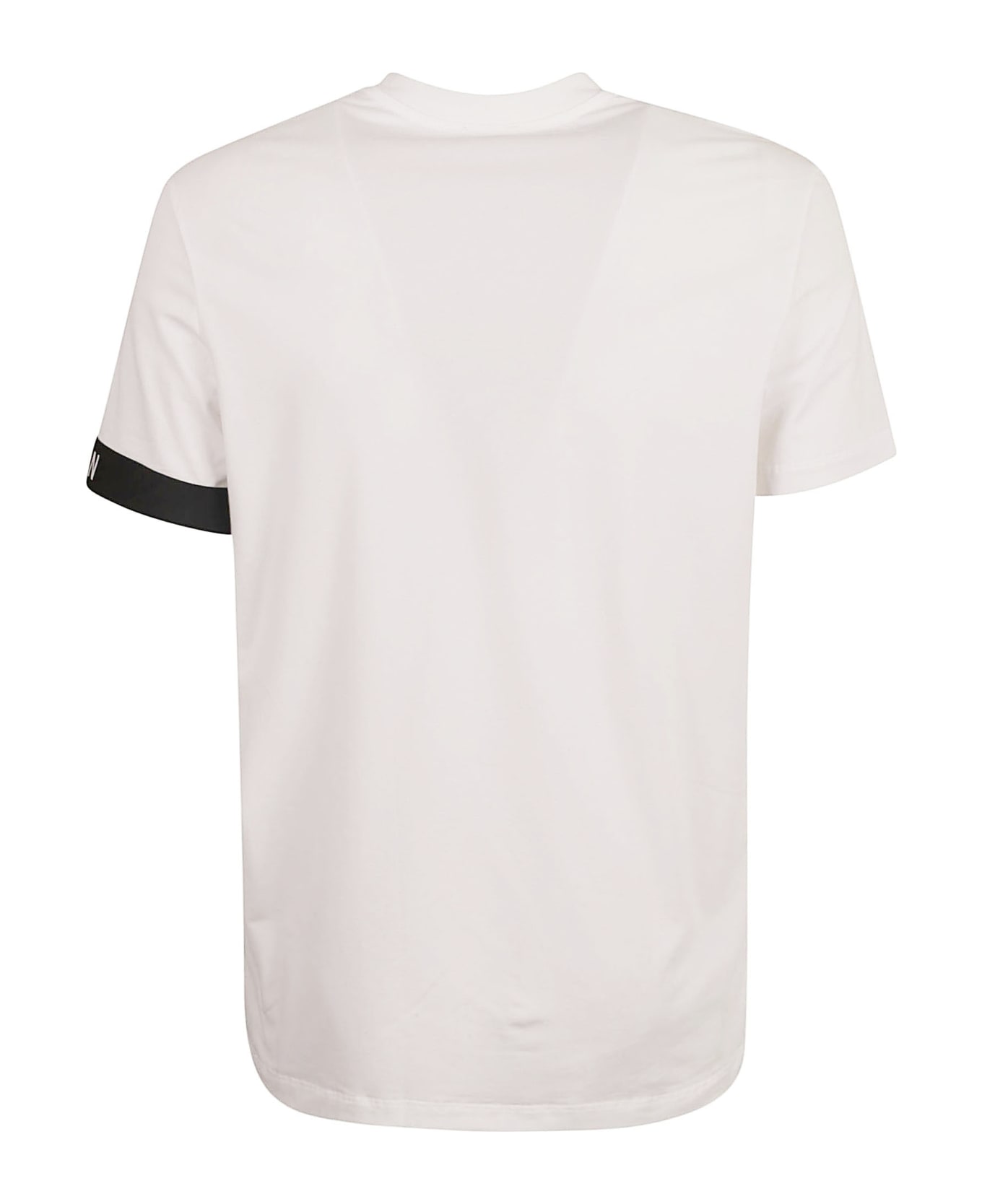 Dsquared2 Icon Band Crewneck T-shirt - White シャツ