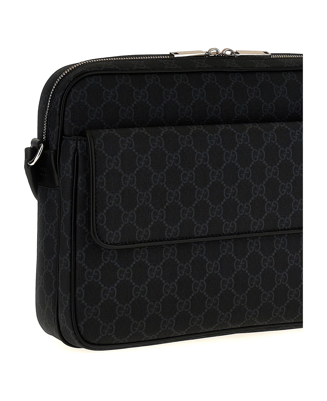 Gucci 'gg' Crossbody Bag - GREYBLACK