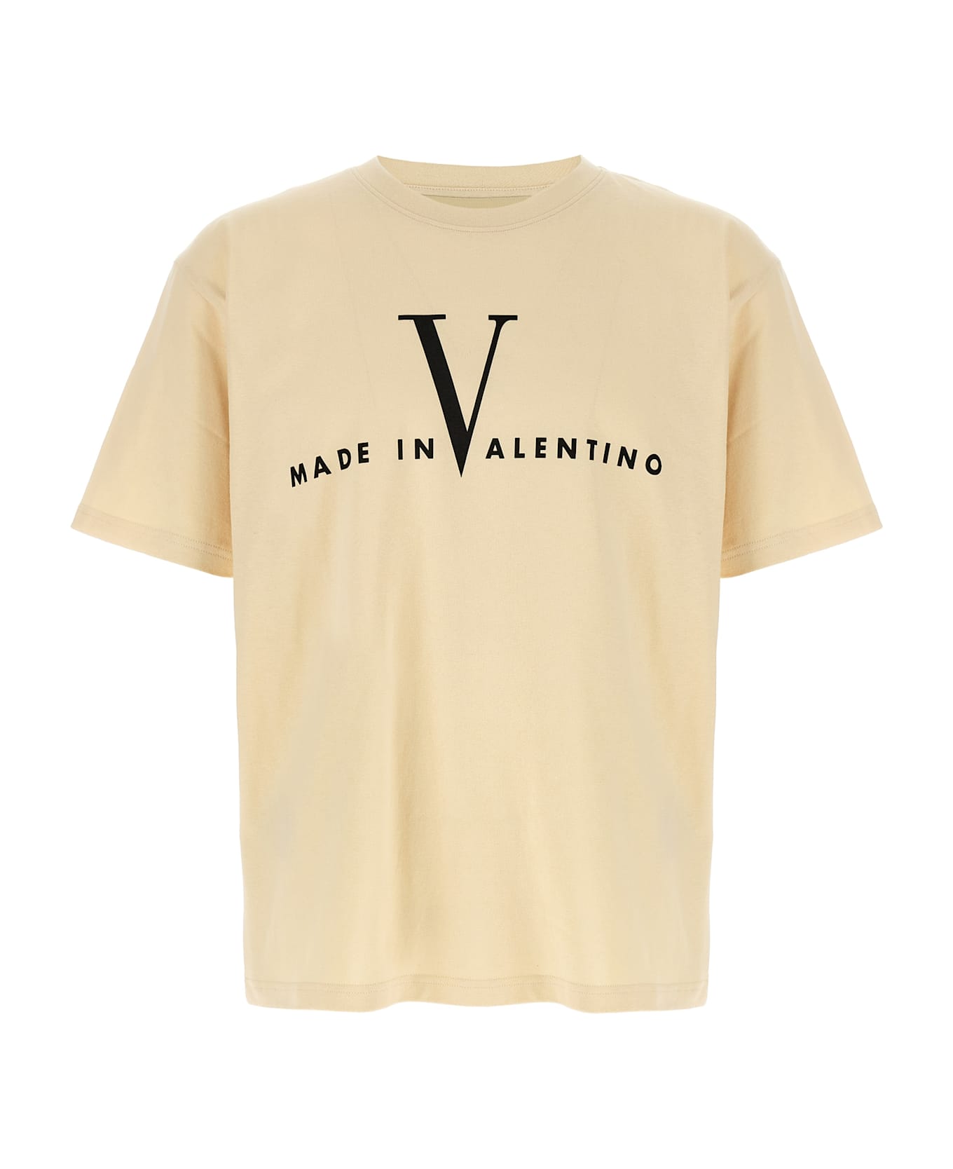 Valentino Garavani 'made In Valentino' T-shirt - Beige