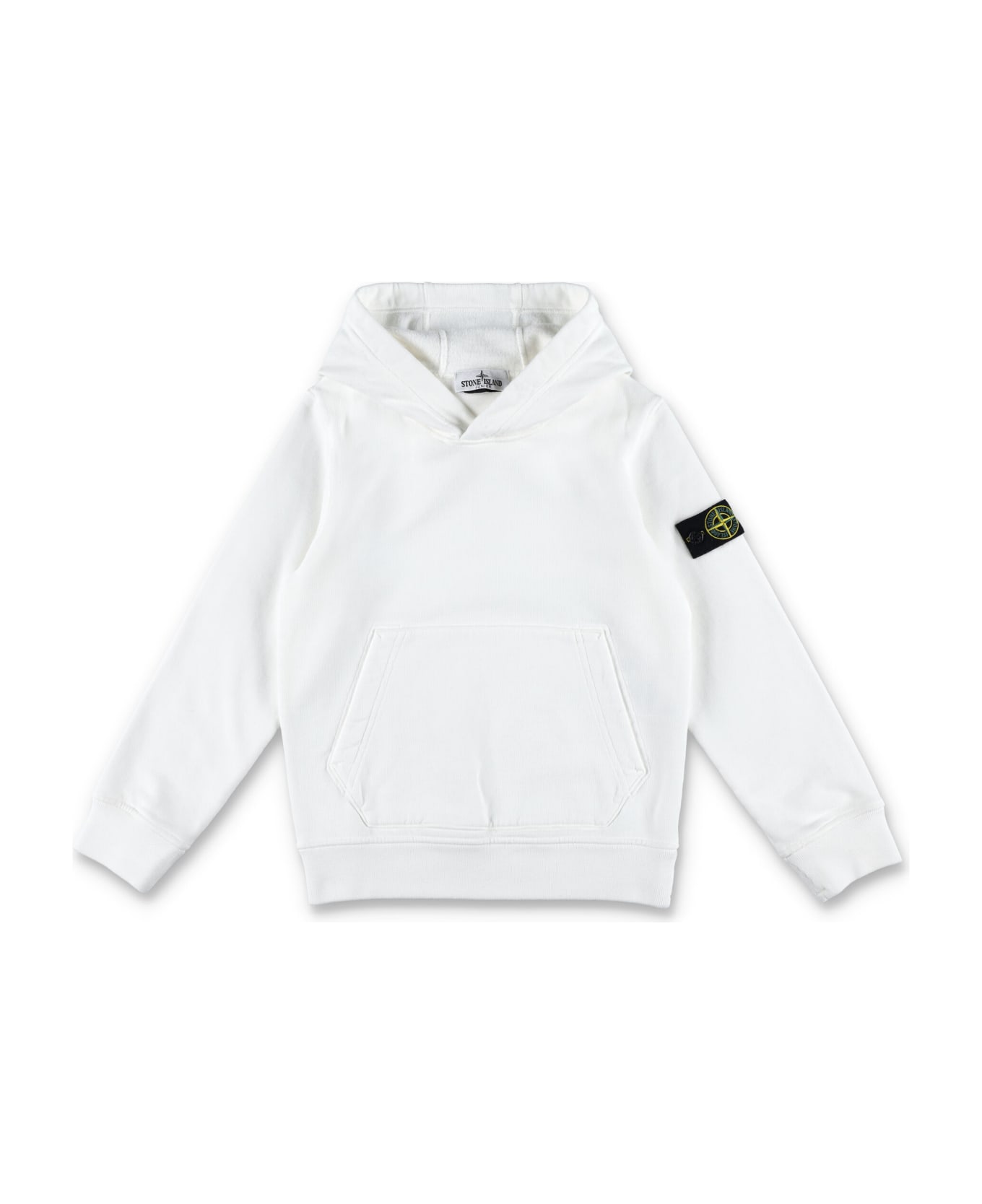 Stone Island Hoodie Basic - White