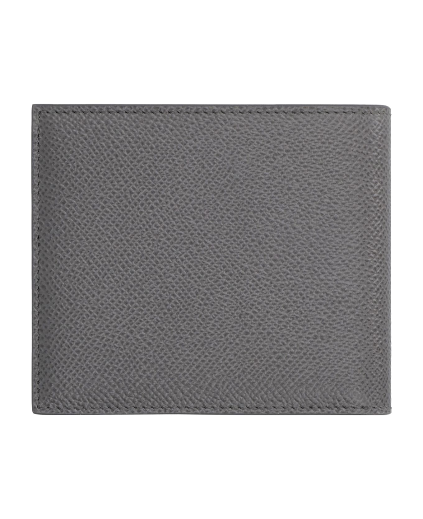 Dolce & Gabbana Leather Flap-over Wallet - grey