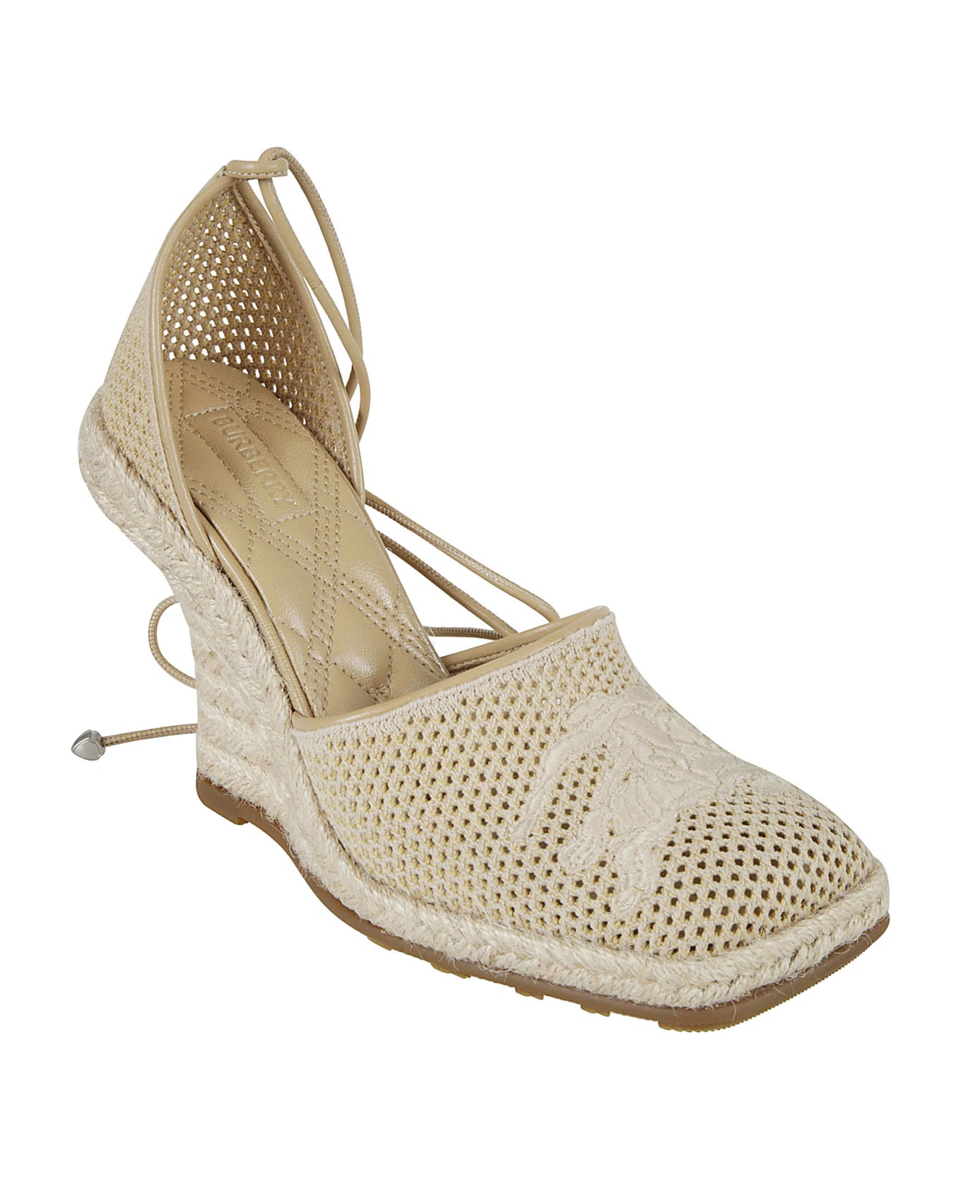 Burberry Crochet Ankle Strap Pumps - Cord