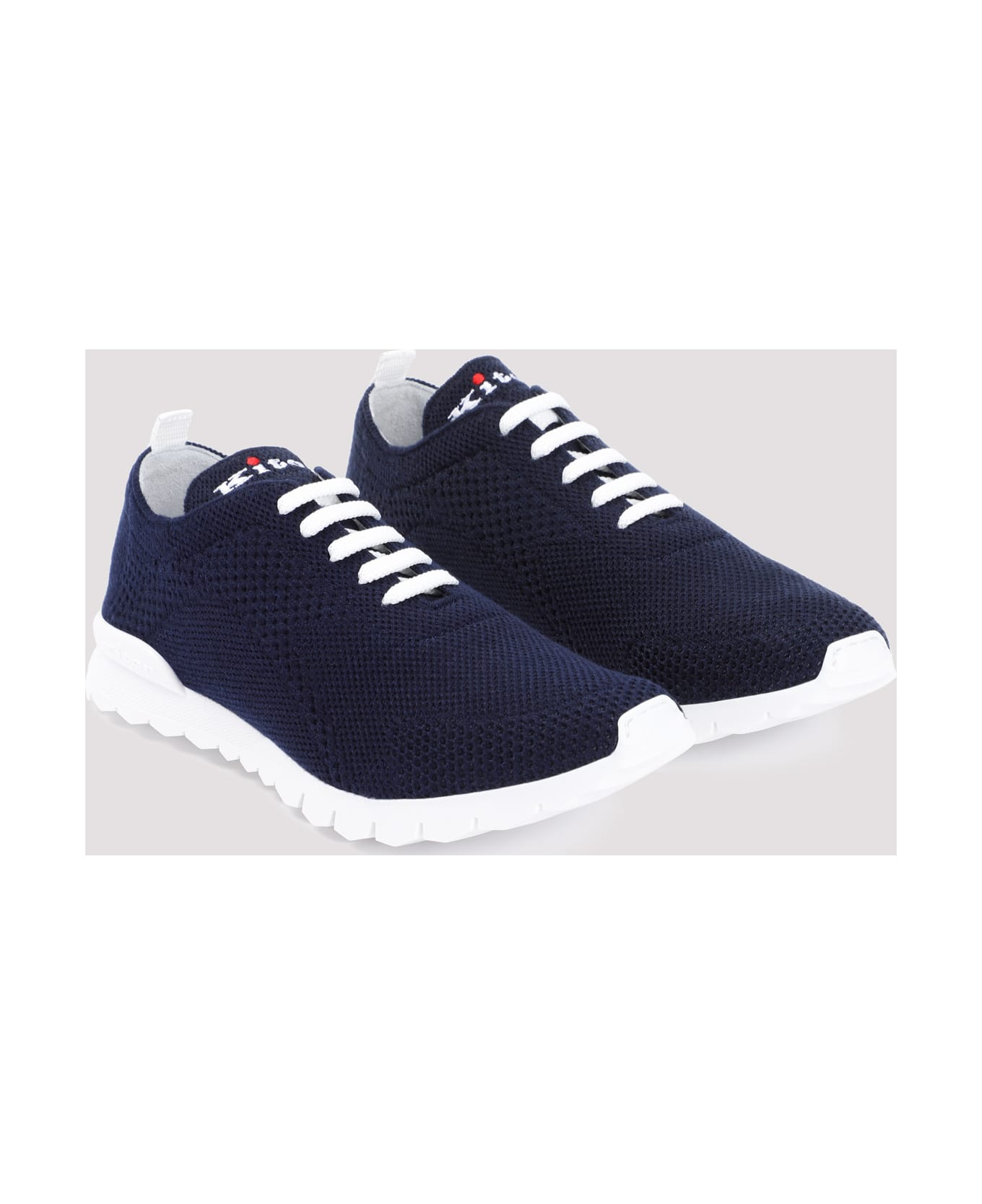 Kiton Cashmere Sneakers - Blu Notte