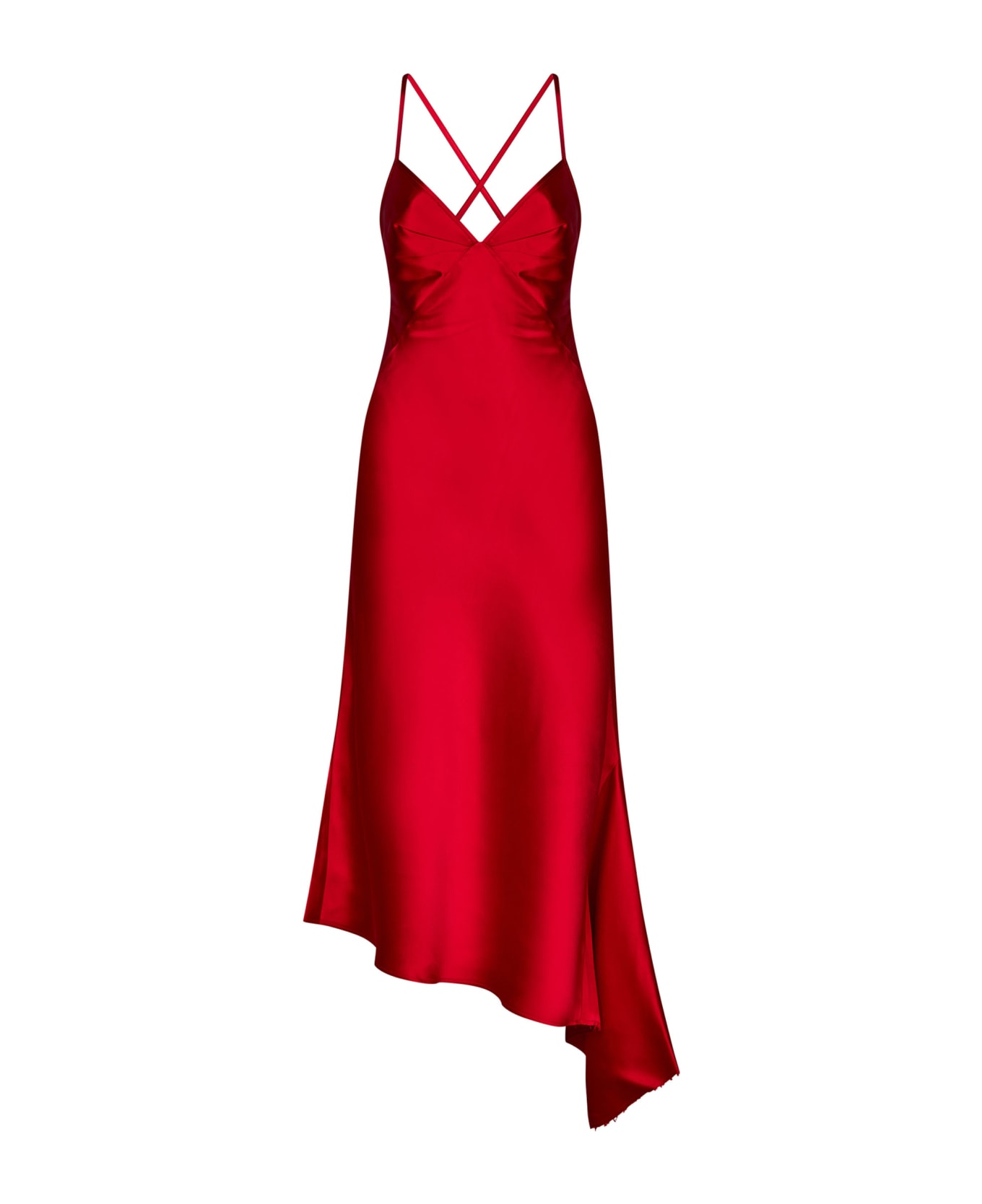 N.21 Midi Dress - Red