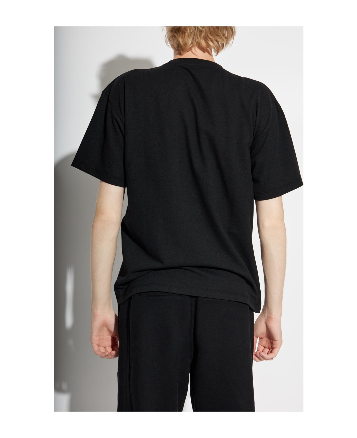 Saint Laurent Round Neck T-shirt - Black