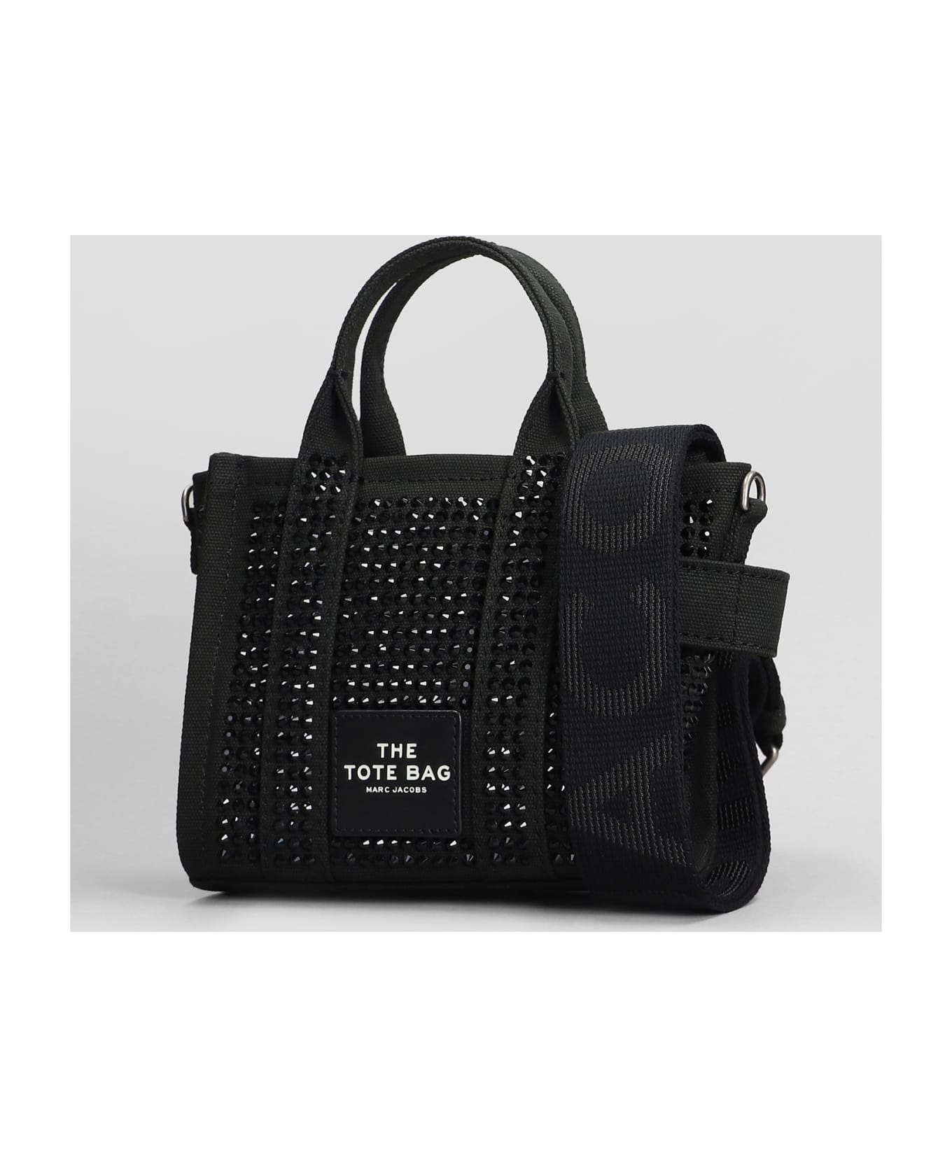 Marc Jacobs Embellished Mini Tote Bag - black