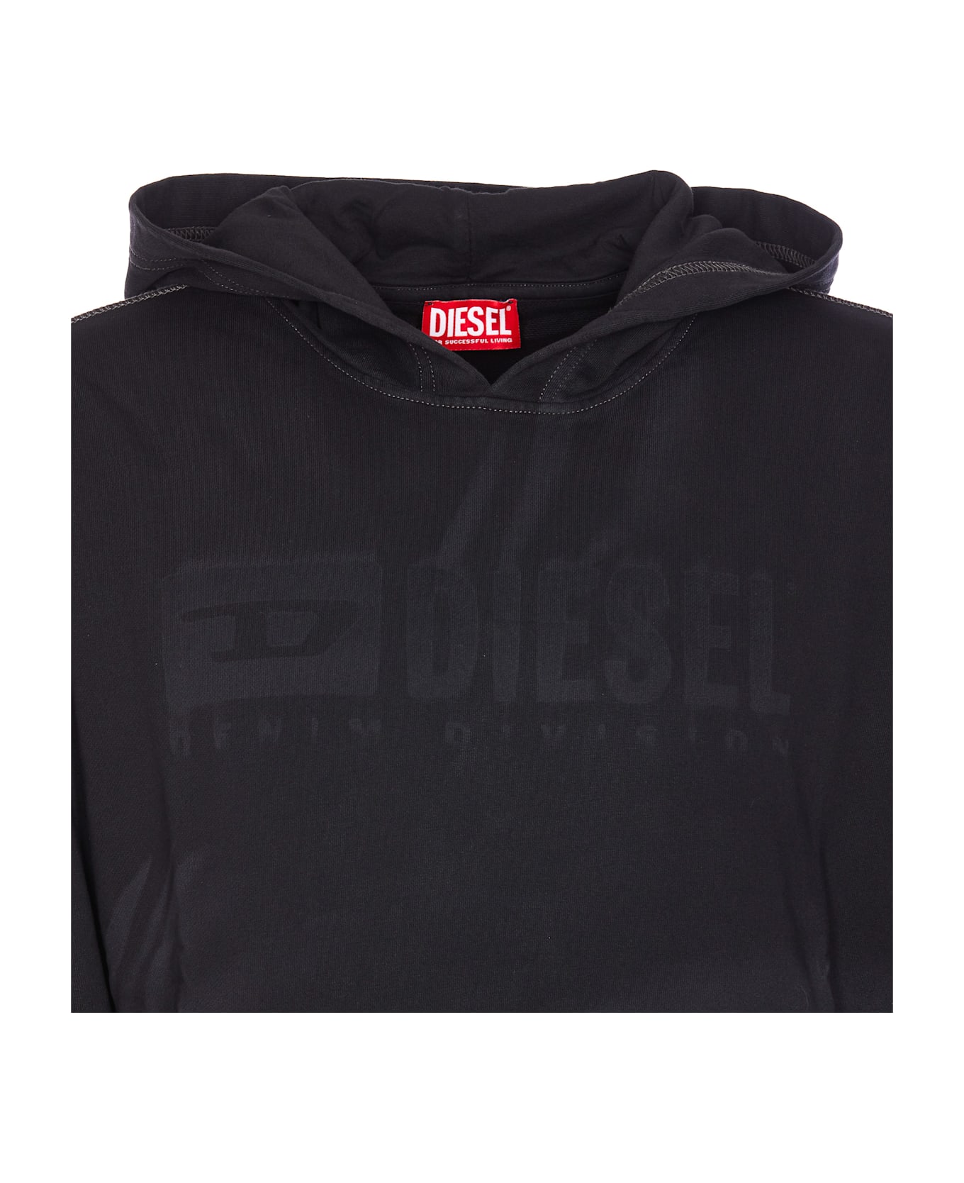 Diesel S-boxt-hoodie - Black