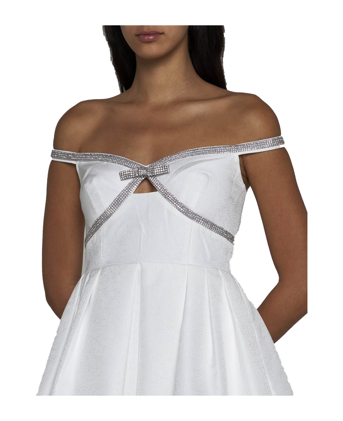 self-portrait Dress - White ワンピース＆ドレス