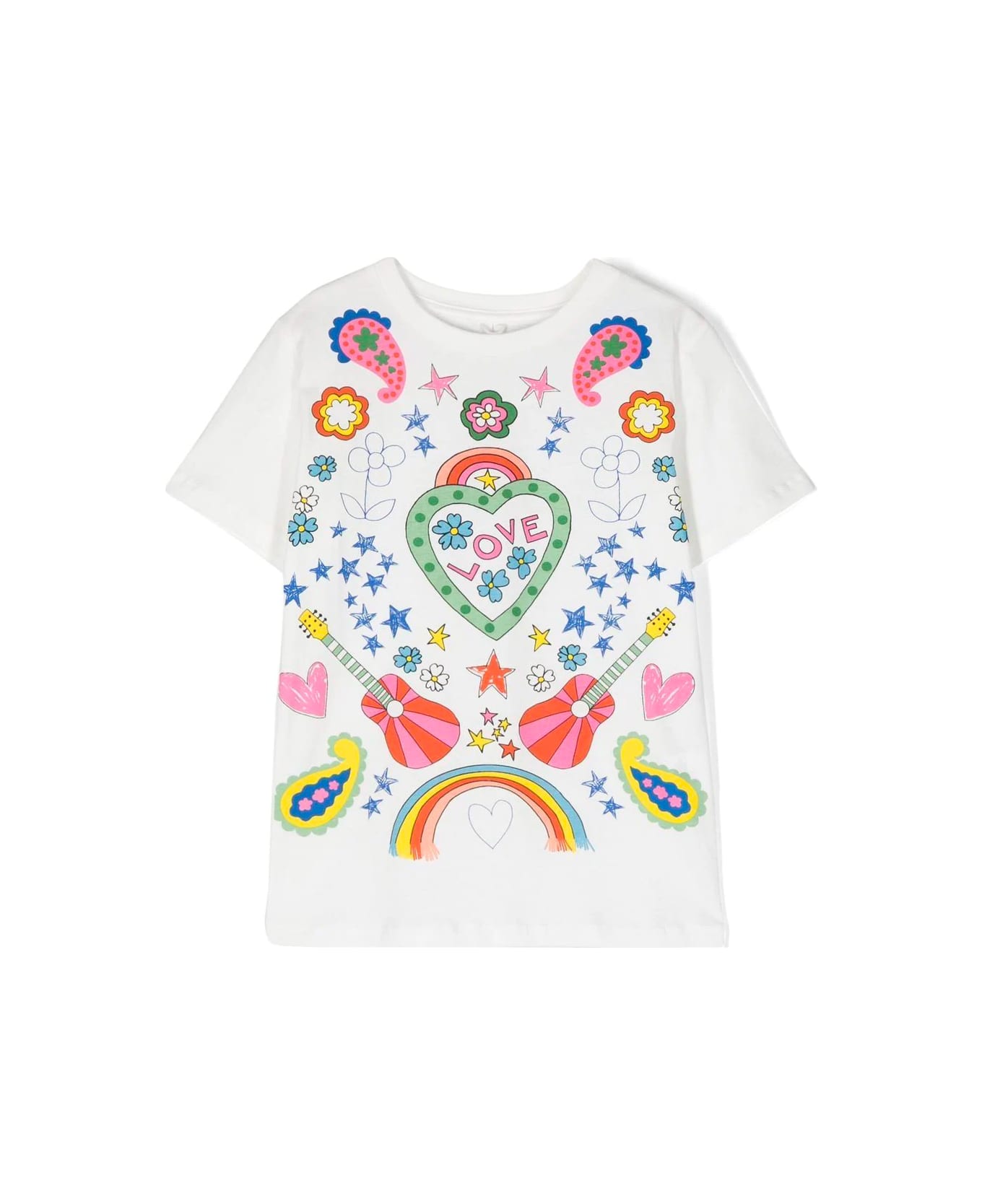 Stella McCartney Kids T-shirt Top - Ivory