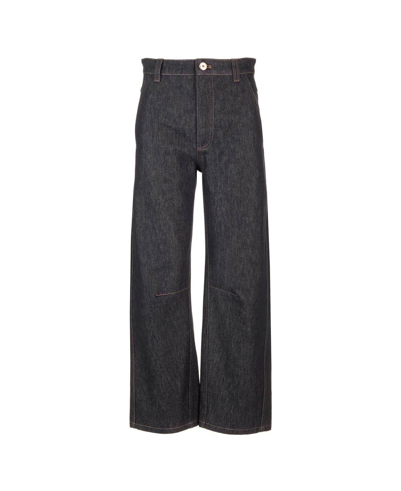 Brunello Cucinelli "soft Curved" Jeans - Blue