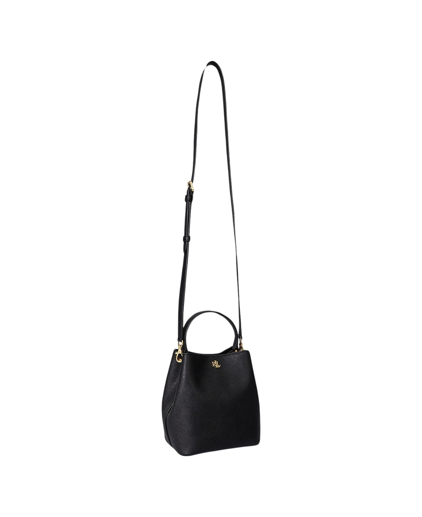Ralph Lauren Reese Sm Bkt Bucket Bag Small - Black