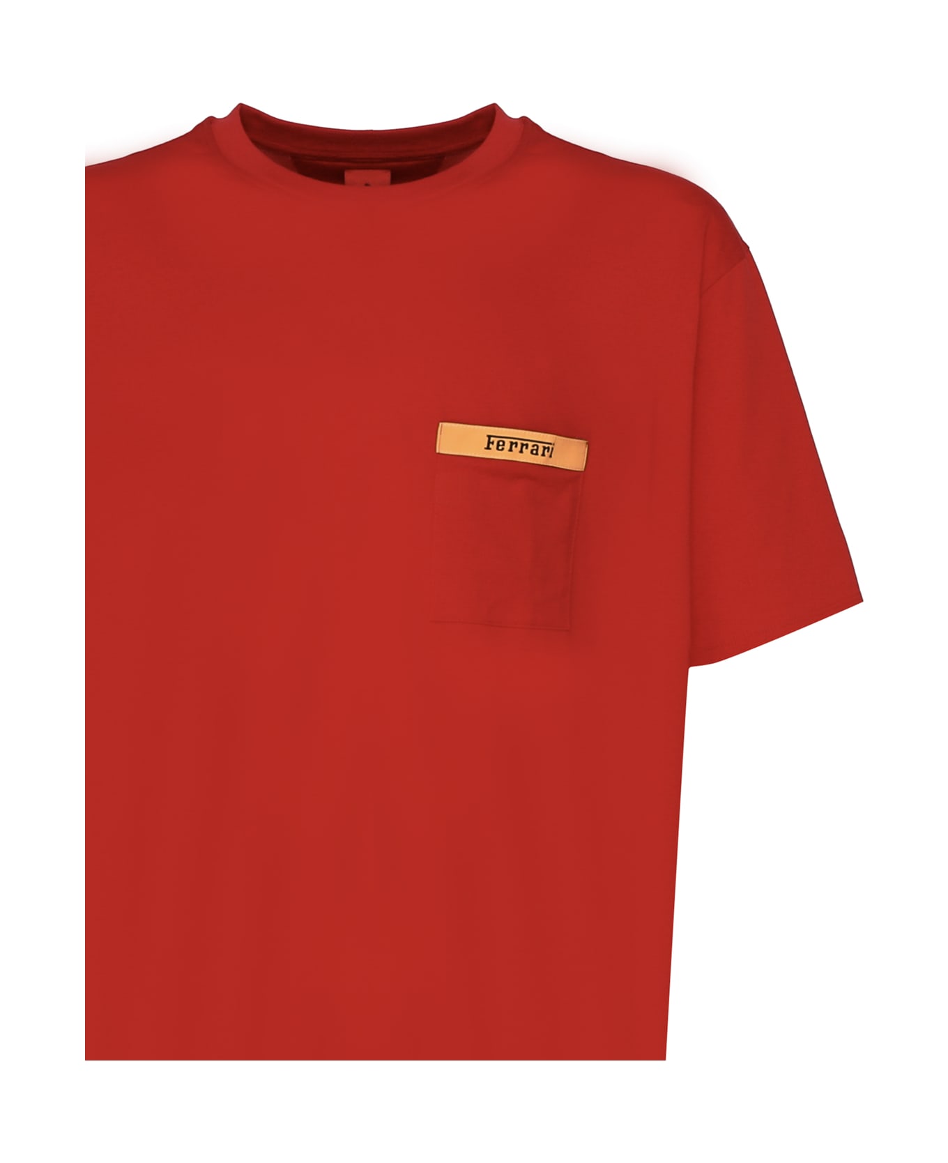 Ferrari T-shirt In Cotton - Red