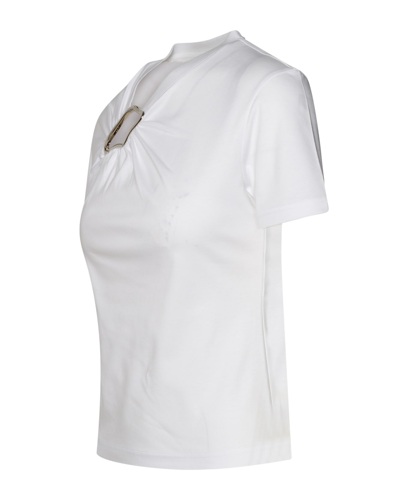 Lanvin White Cotton T-shirt - White Tシャツ