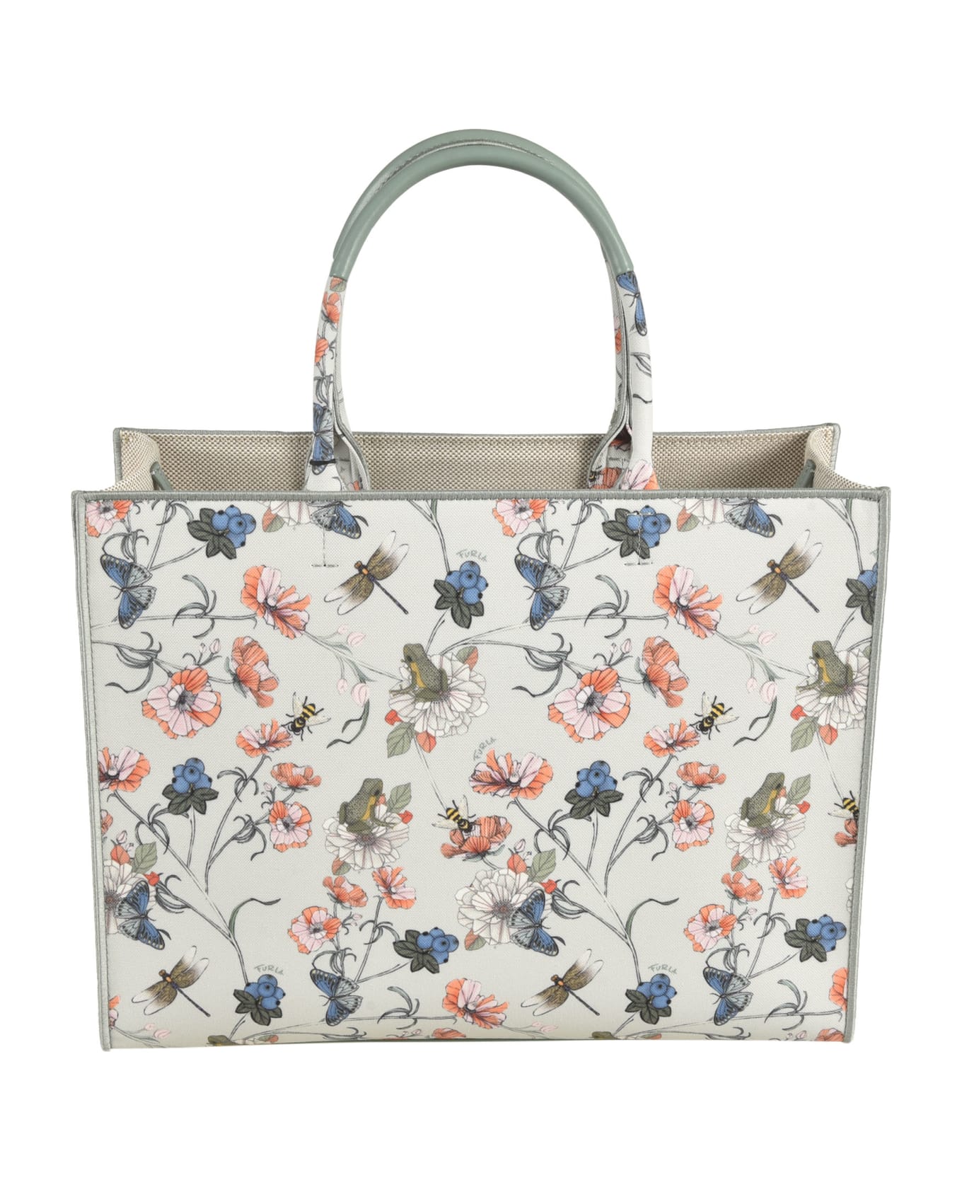 Furla Floral Tote - G3600 トートバッグ