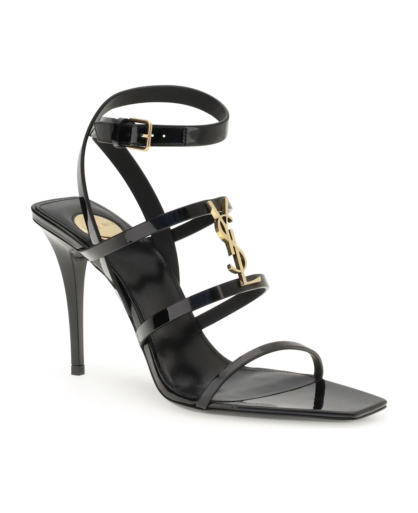 Saint Laurent Cassandra Sandals - Nero