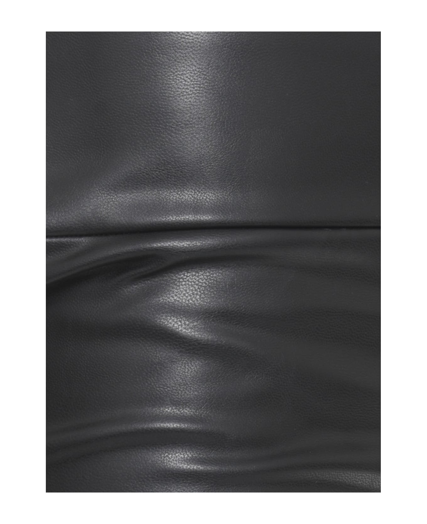 Norma Kamali Eco Leather Leggings - Black