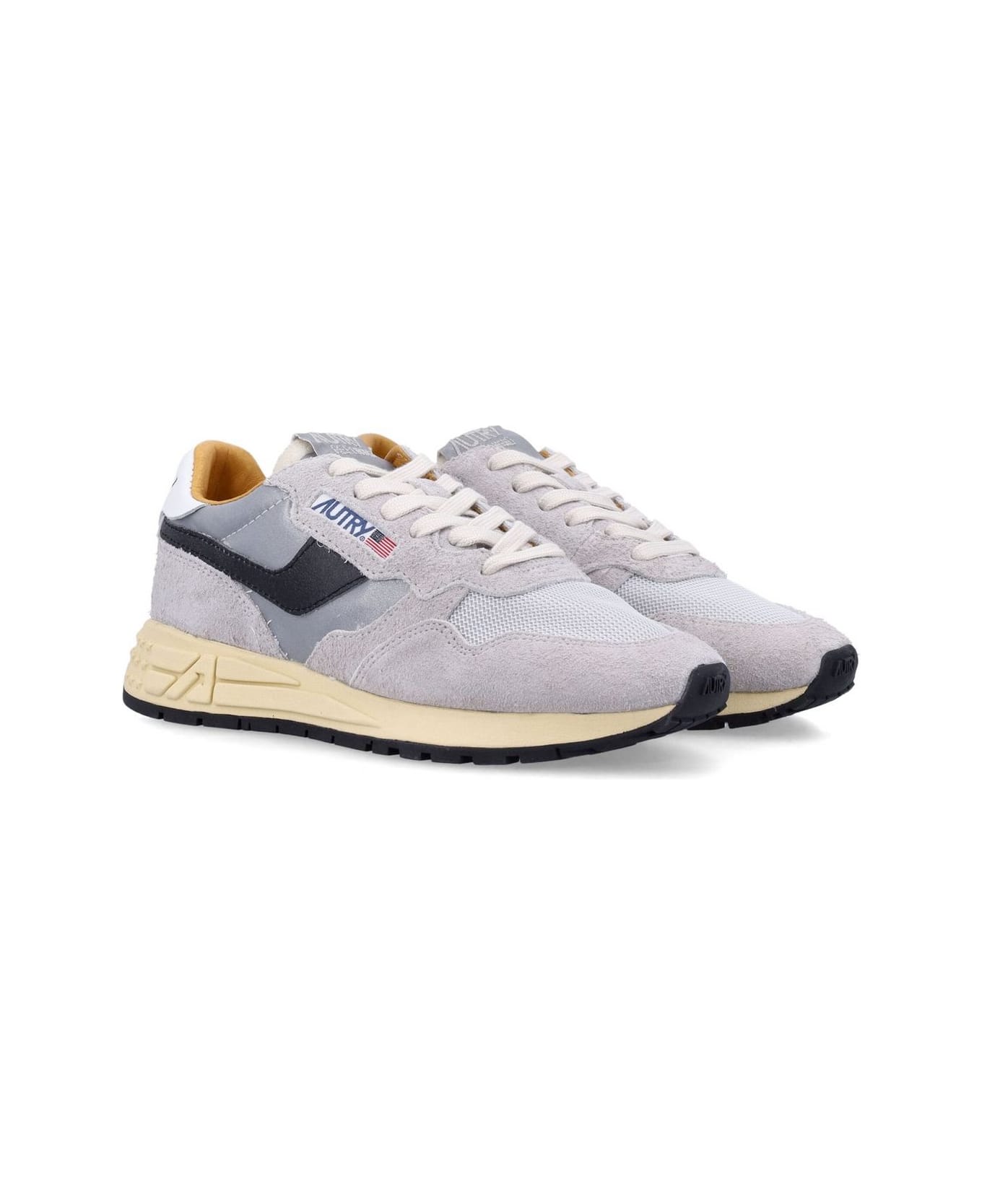 Autry Reelwind Low Sneakers - Silver
