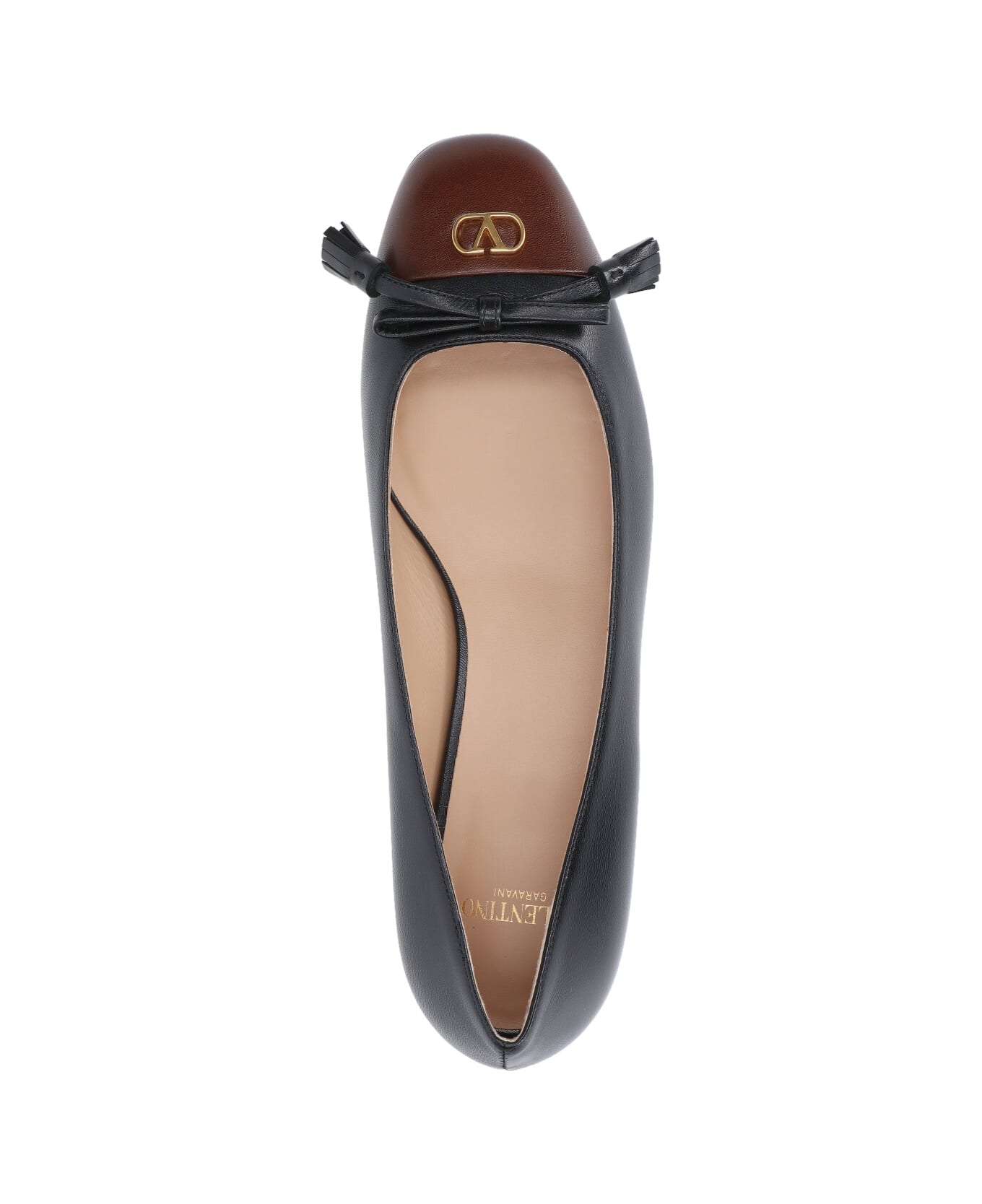 Valentino Garavani "valet Du Roi" Ballet Flats - Black  