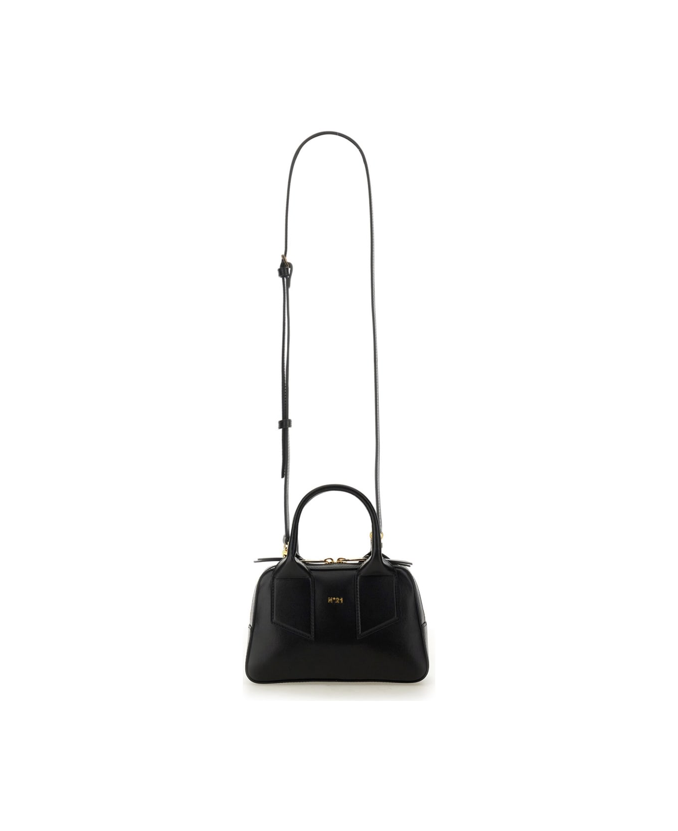 N.21 Mini Satchel Bag - BLACK