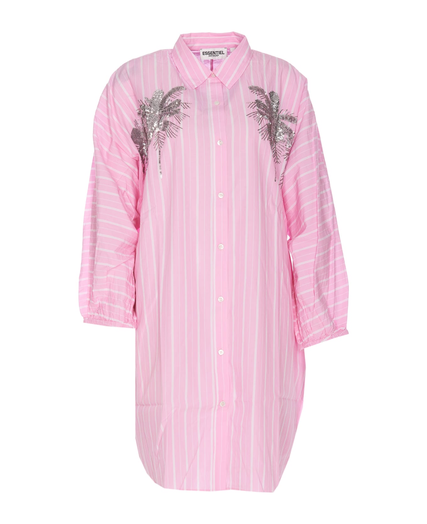 Essentiel Antwerp Frilled Dress - Pink