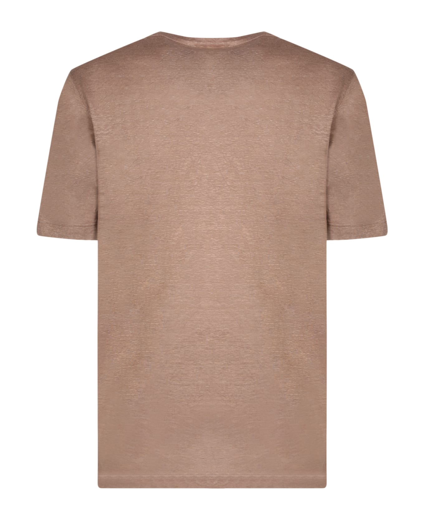 Lardini Brown/dark Beige T-shirt - Beige