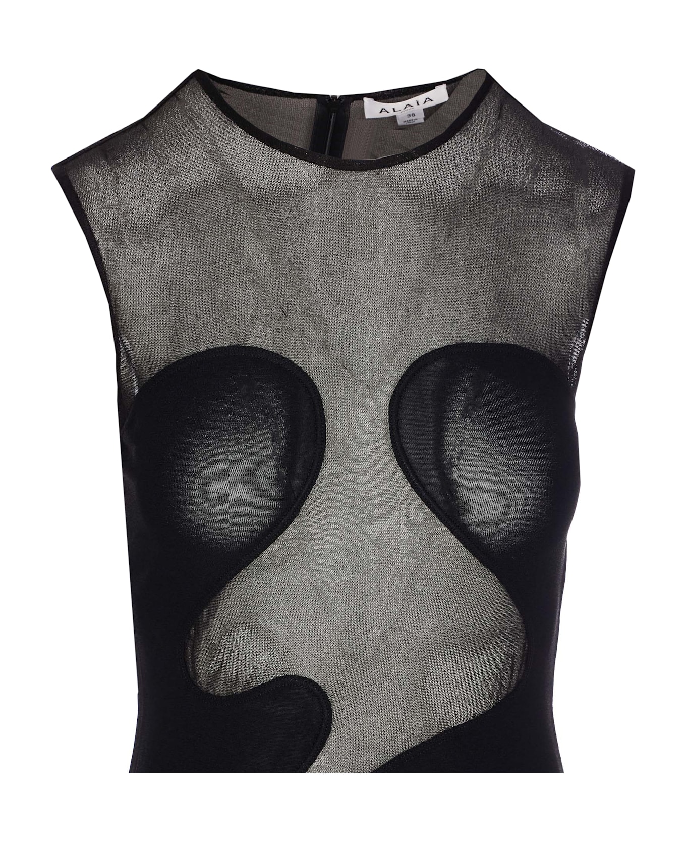Alaia Molded Dress - Black