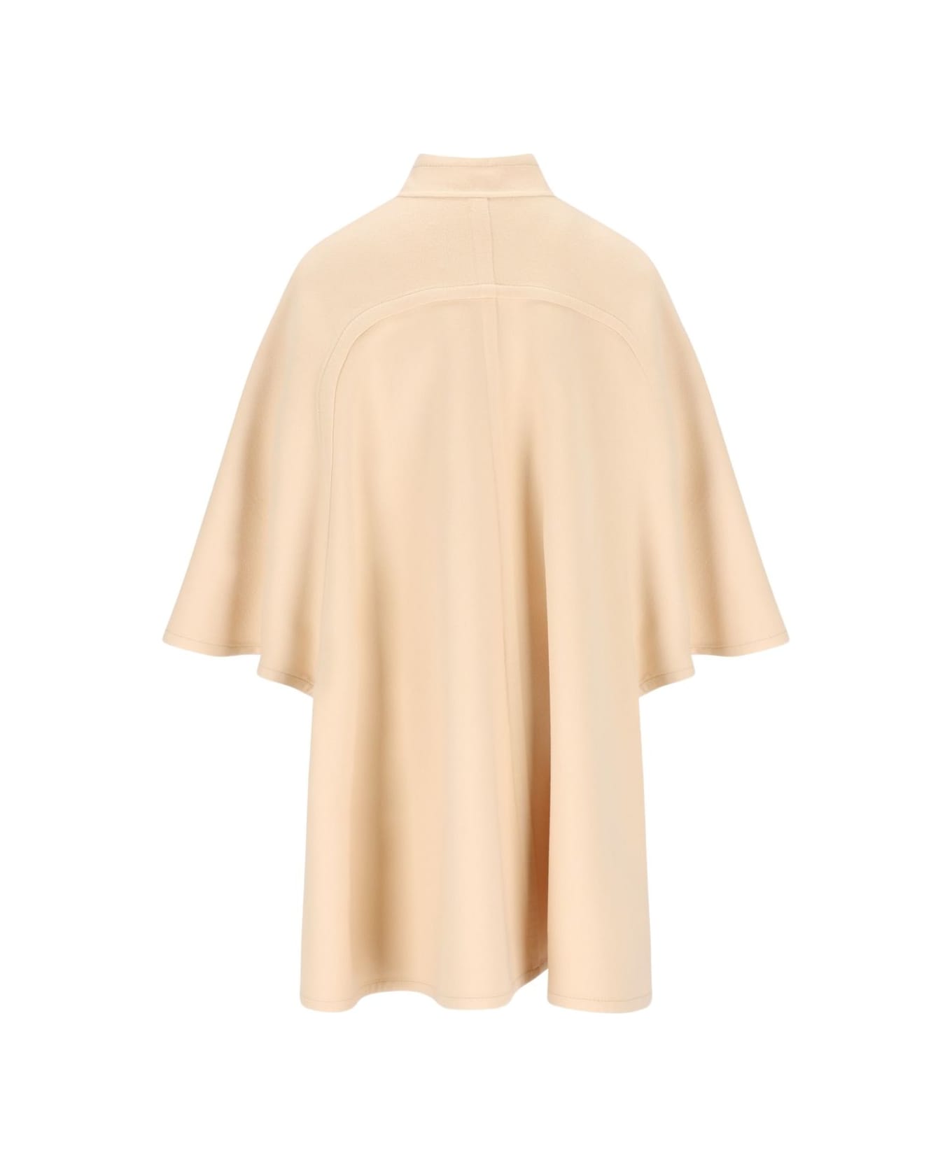 Valentino Wool And Cashmere Coat - Beige