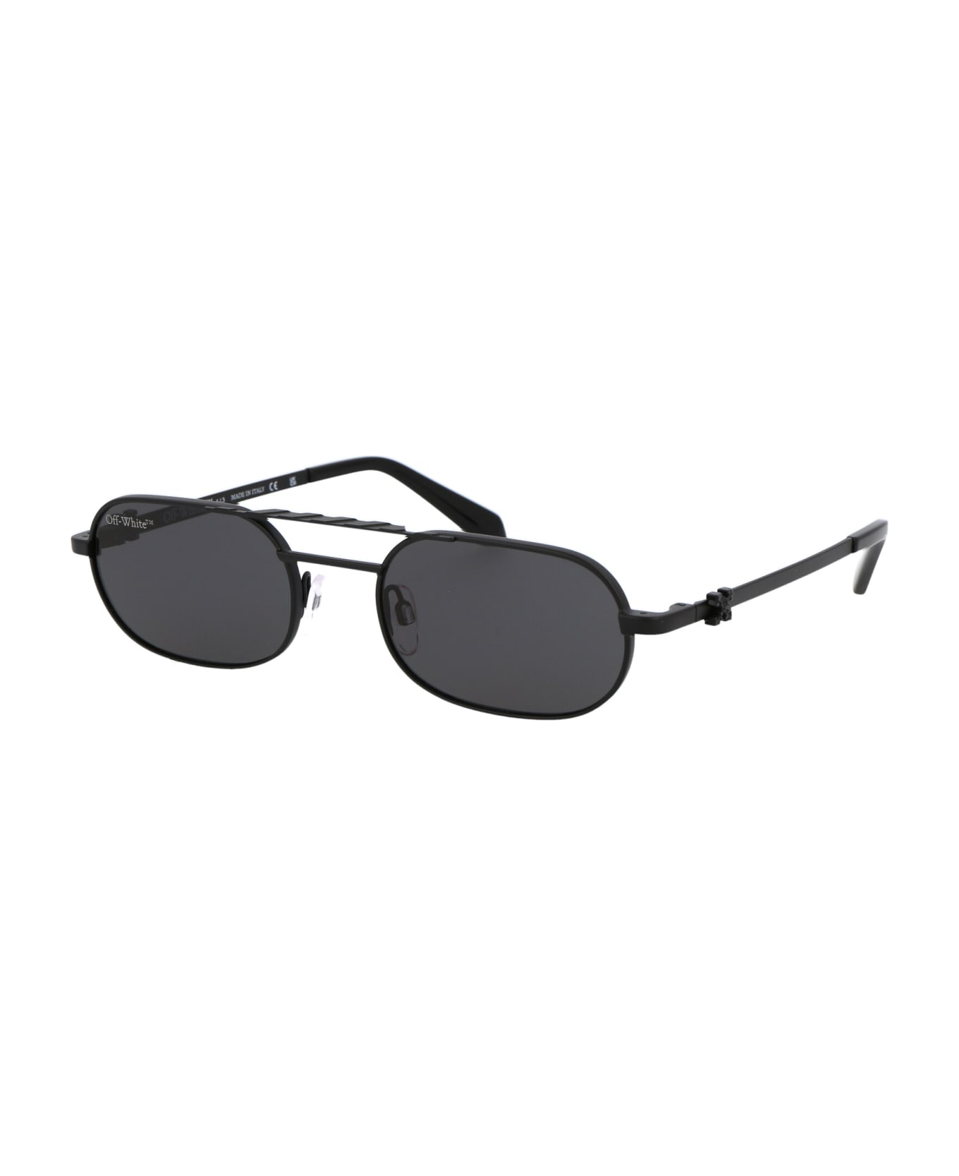 Off-White Baltimore Sunglasses - 1007 BLACK DARK GREY サングラス