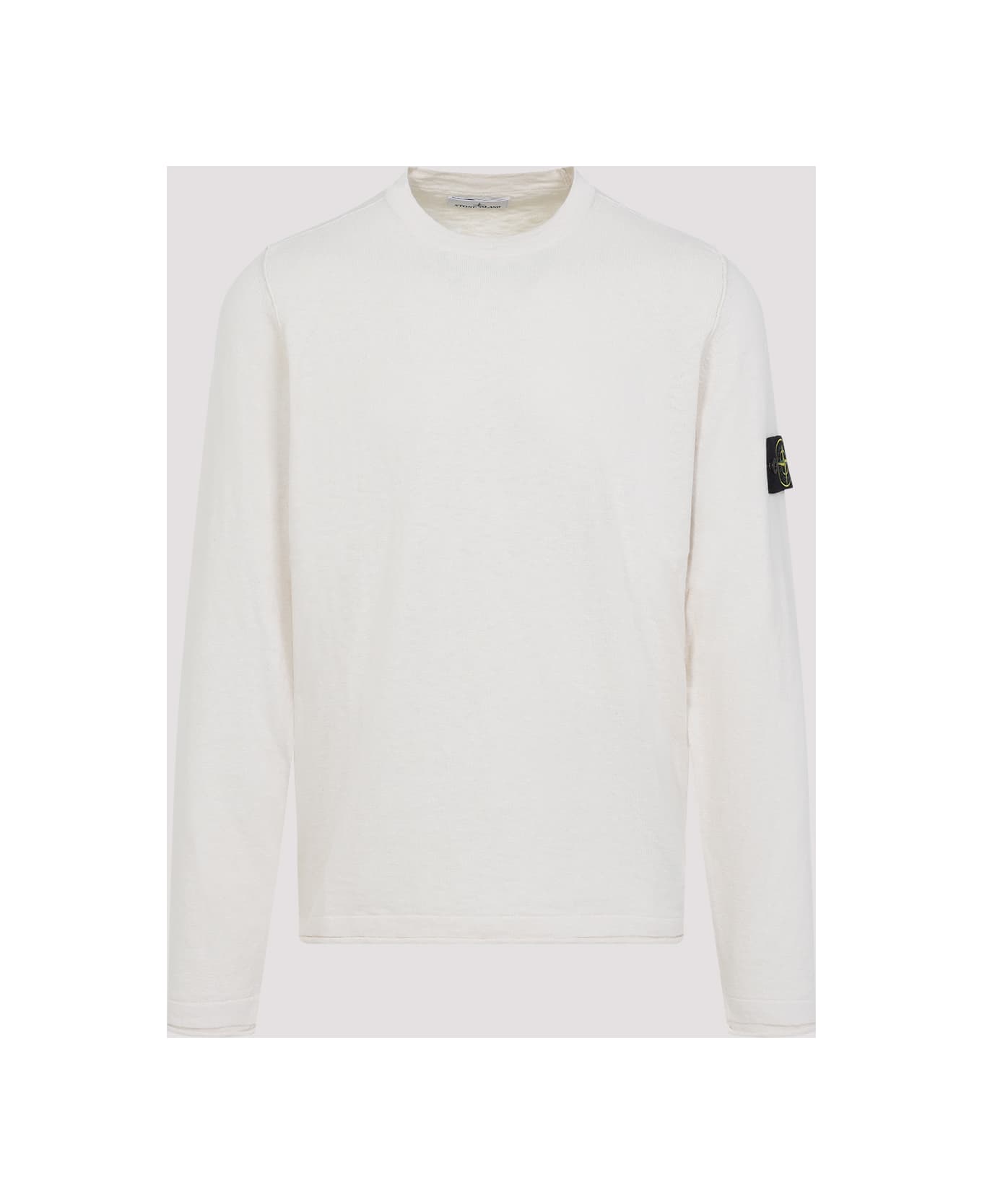 Stone Island Crew Neck Pullover - White