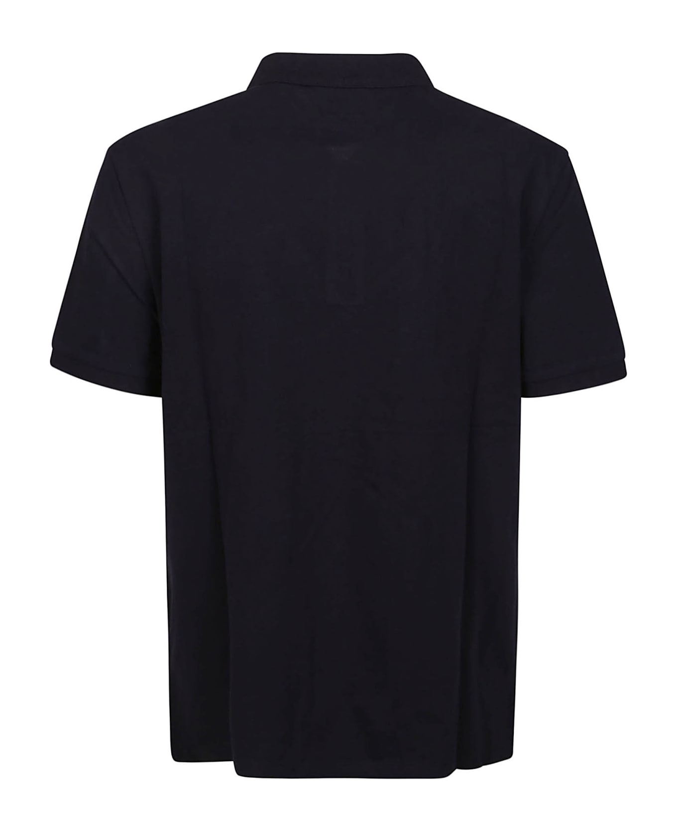 C.P. Company Stretch Piquet Regular Short Sleeve Polo Shirt - Total Eclipse