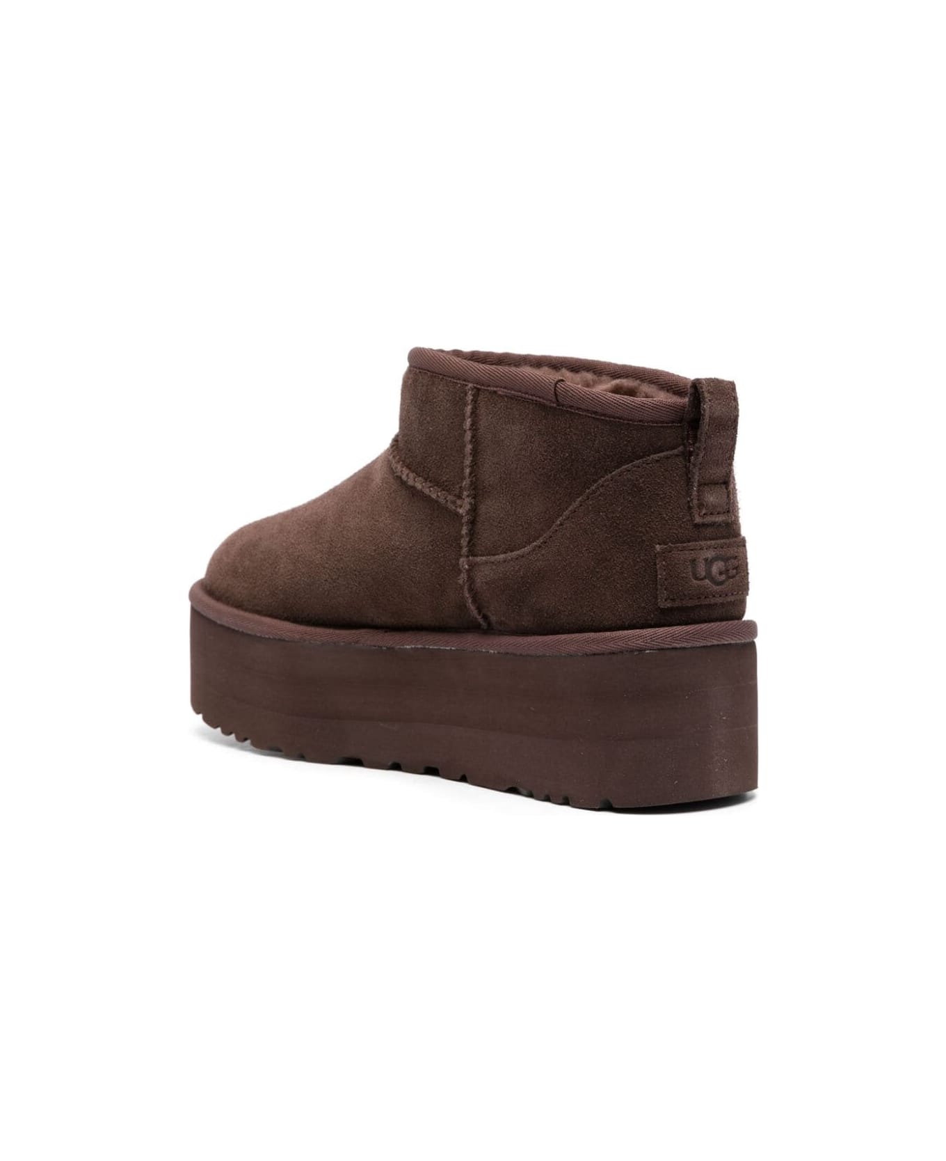 UGG Classic Ultra Mini Platform Boots - Burnt Cedar